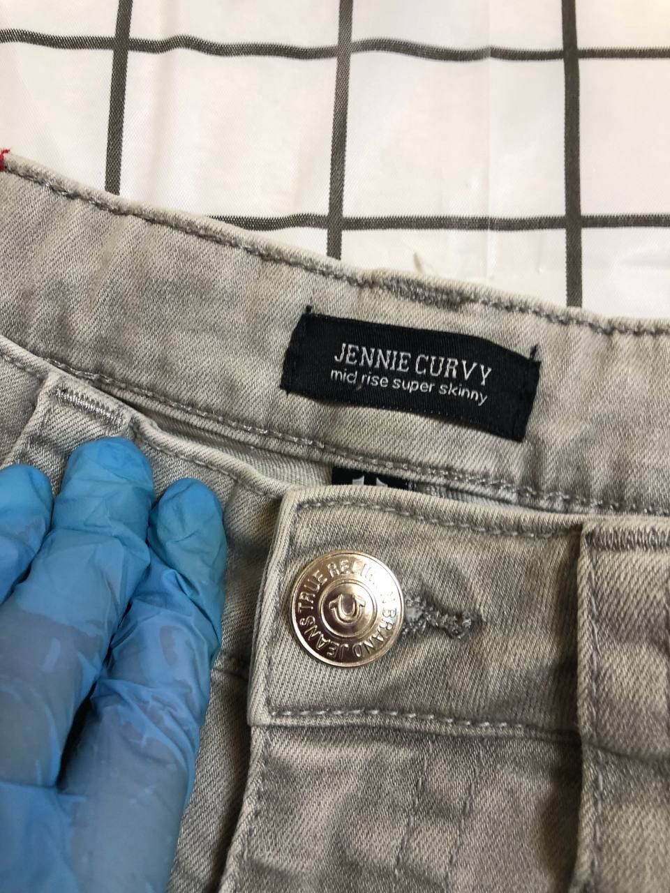 True Religion rue Religion Jeans Jennie Curvy Mid rise Skinny Size 28" / US 6 / IT 42 - 8 Thumbnail