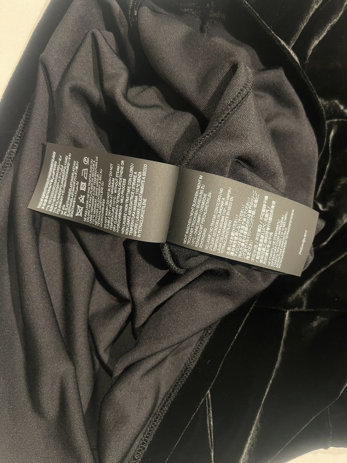 Saint Laurent Paris Saint Laurent men’s velvet turtleneck. M. $1390 Size US M / EU 48-50 / 2 - 4 Thumbnail
