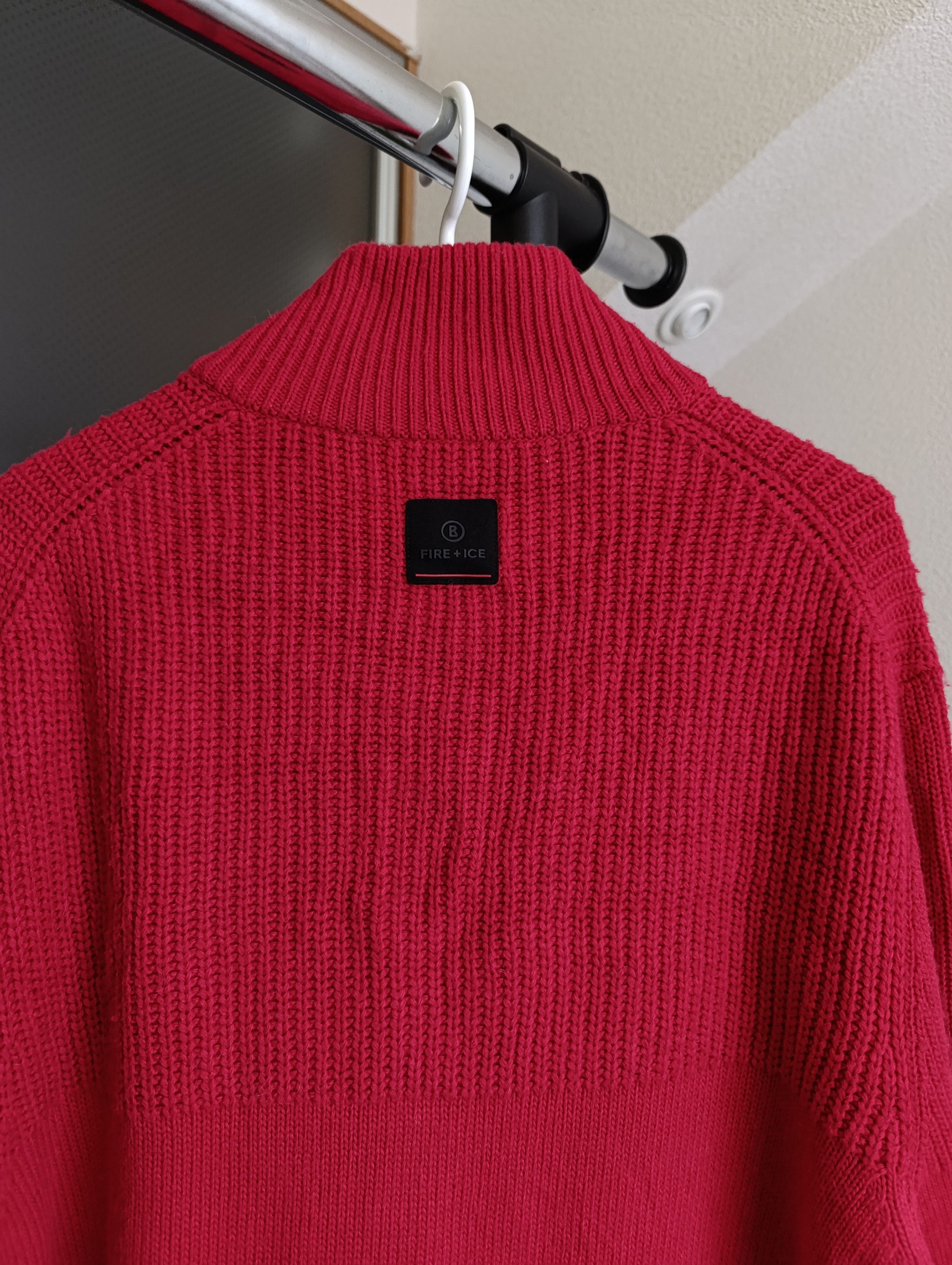 Bogner BOGNER FIRE & ICE MENS WOOL BLEND ZIP KNIT SWEATER PULLOVER Size US XL / EU 56 / 4 - 16 Thumbnail