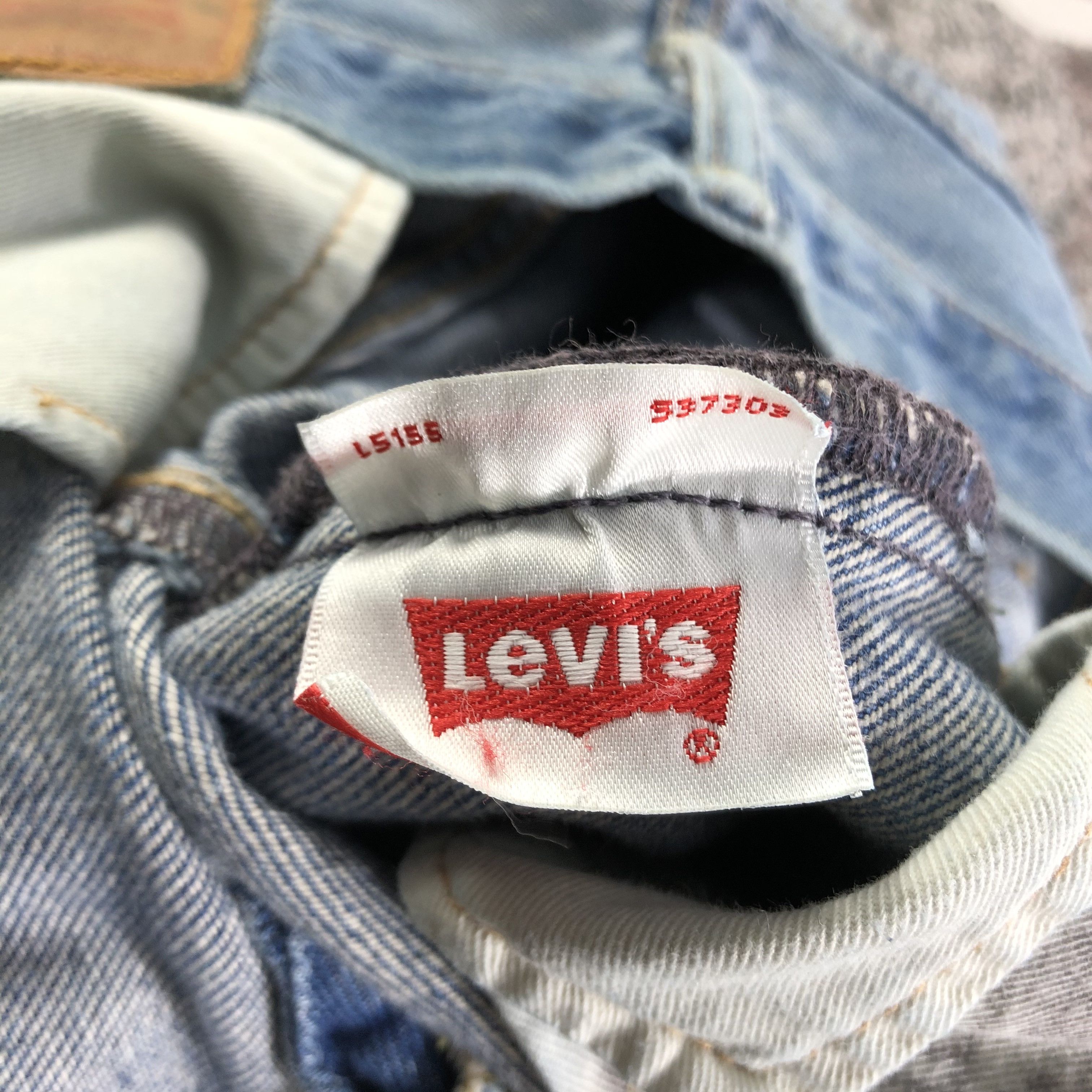 Levi's Levis 501 Jeans Ripped Denim KJ2249 Size US 28 / EU 44 - 13 Thumbnail