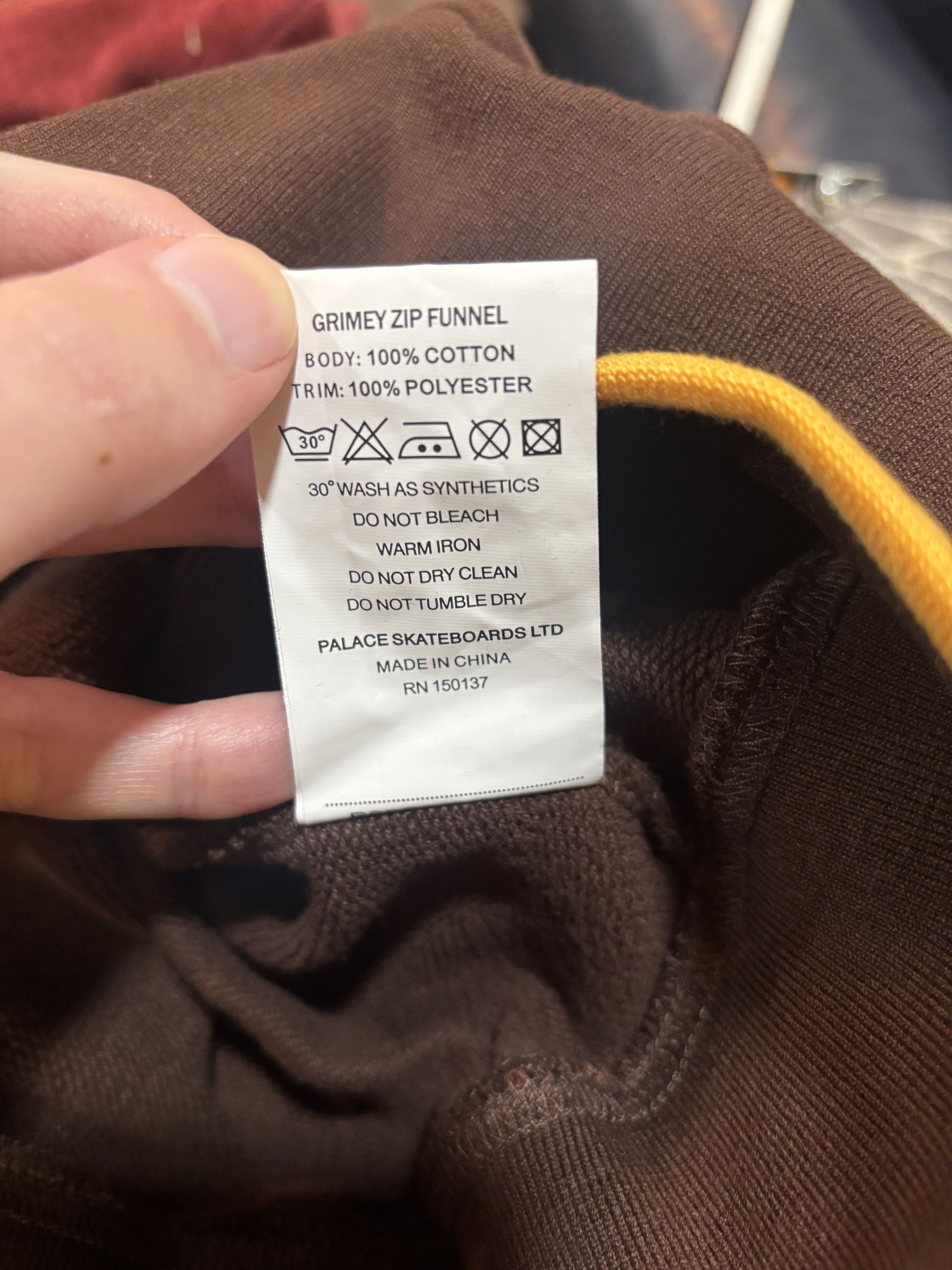 Palace Grimey Zip Funnel Nice Brown Size US L / EU 52-54 / 3 - 9 Thumbnail