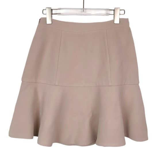 Miu Miu MiuMiu Apricot Pink Frilled Skirt Size 42" / US 20 - 1 Thumbnail