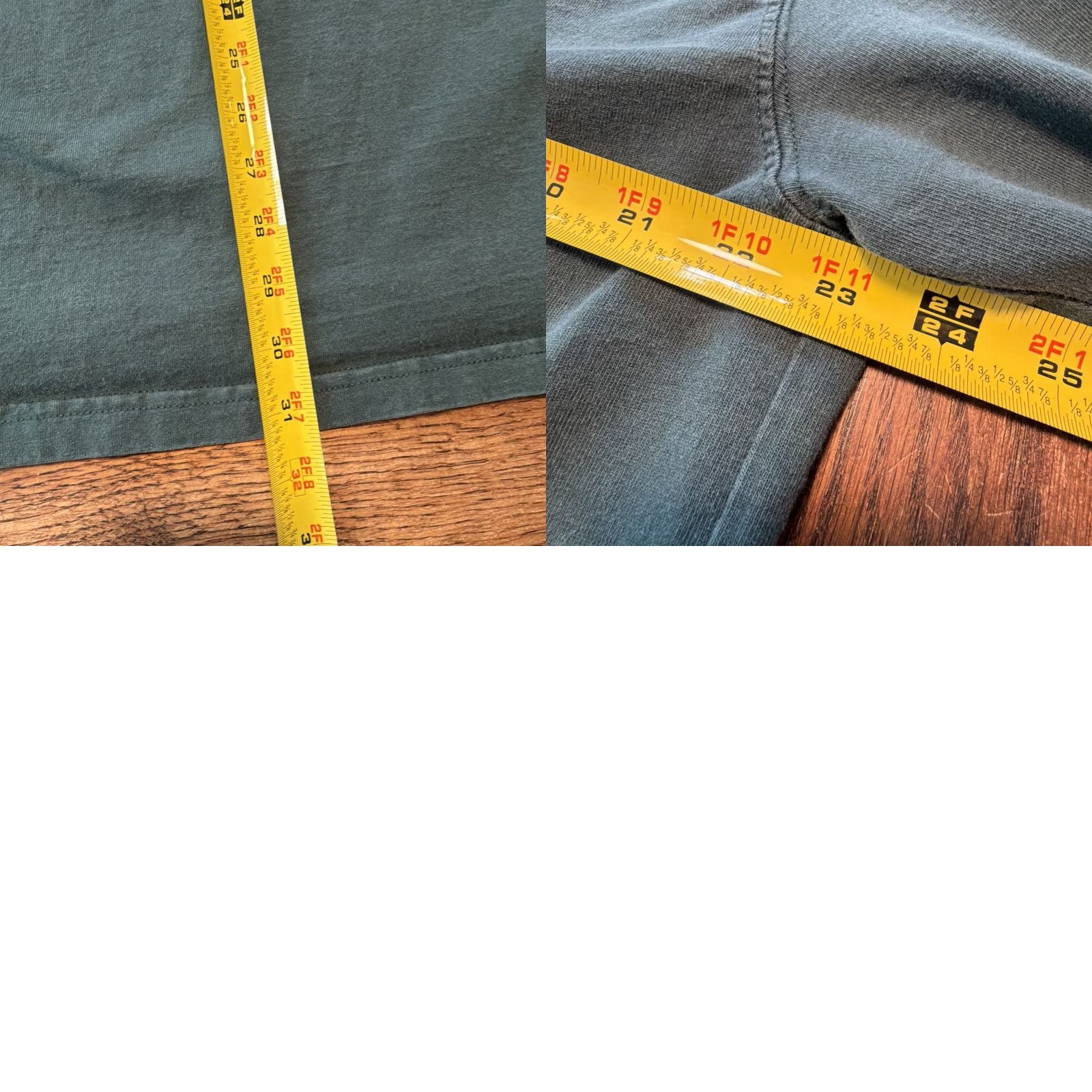 Carhartt VINTAGE Carhartt K128 Mens XL Hunter Green Henley Shirt Long Sleeve Button Fade Size US XL / EU 56 / 4 - 8 Thumbnail