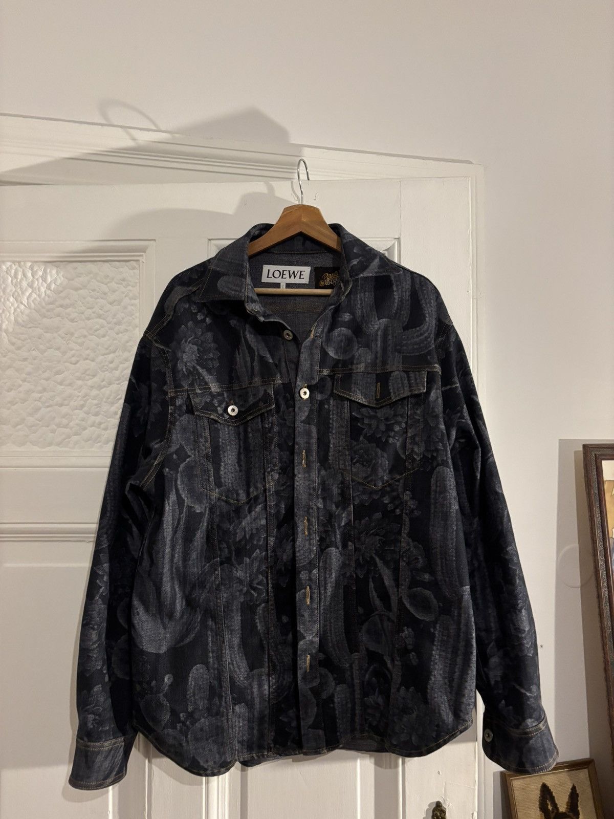 Loewe Loewe laser print floral denim jacket. Paulas Ibiza Size US S / EU 44-46 / 1 - 10 Thumbnail
