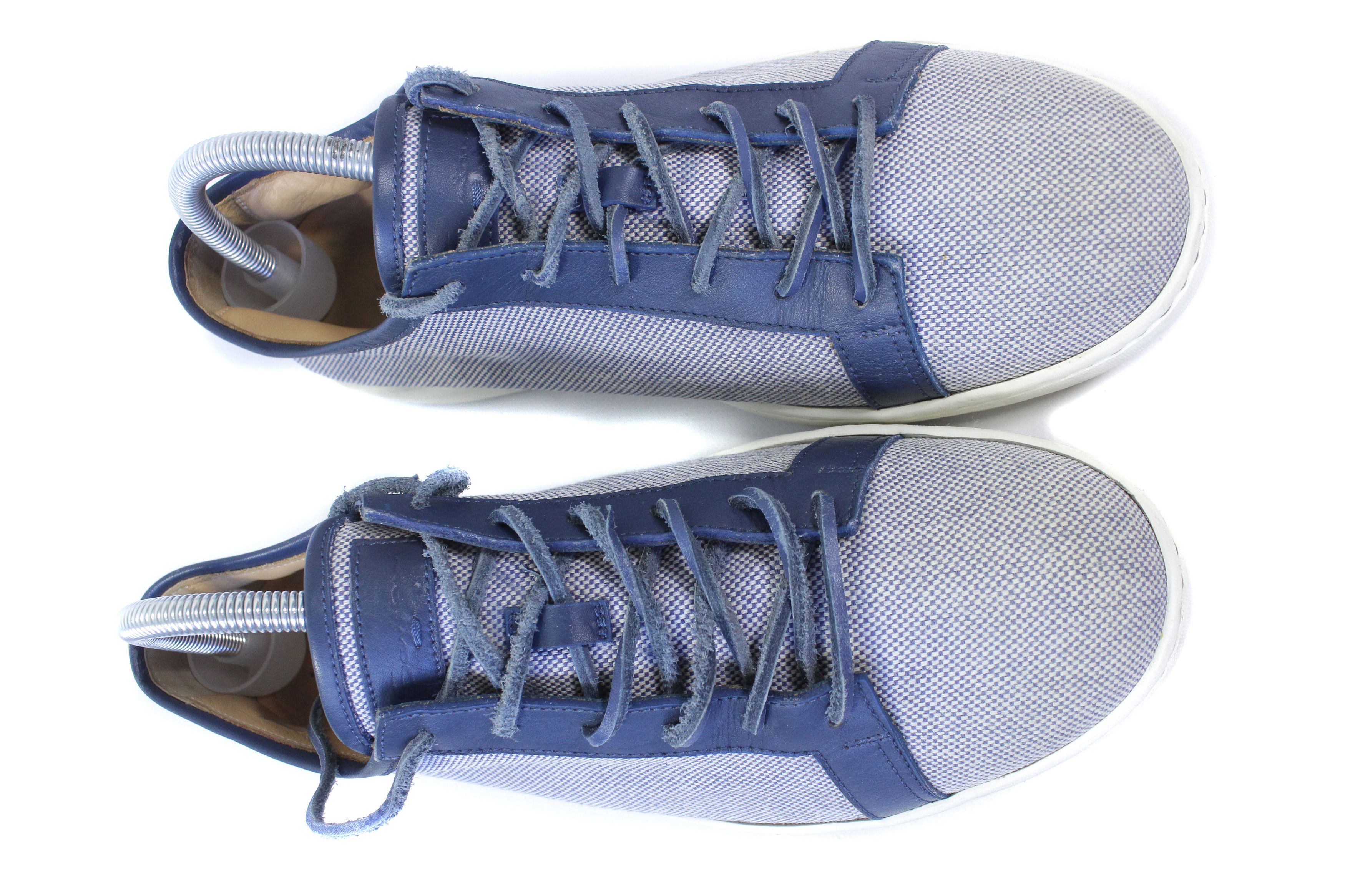 Santoni Texture Low Sneakers Size US 9 / EU 42 - 4 Thumbnail