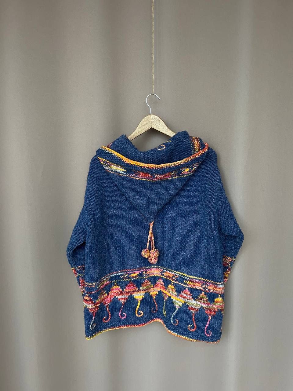 Other Pachamama Wool Handknit Cardigan Sweater Womens Size XL Size XL / US 12-14 / IT 48-50 - 7 Thumbnail