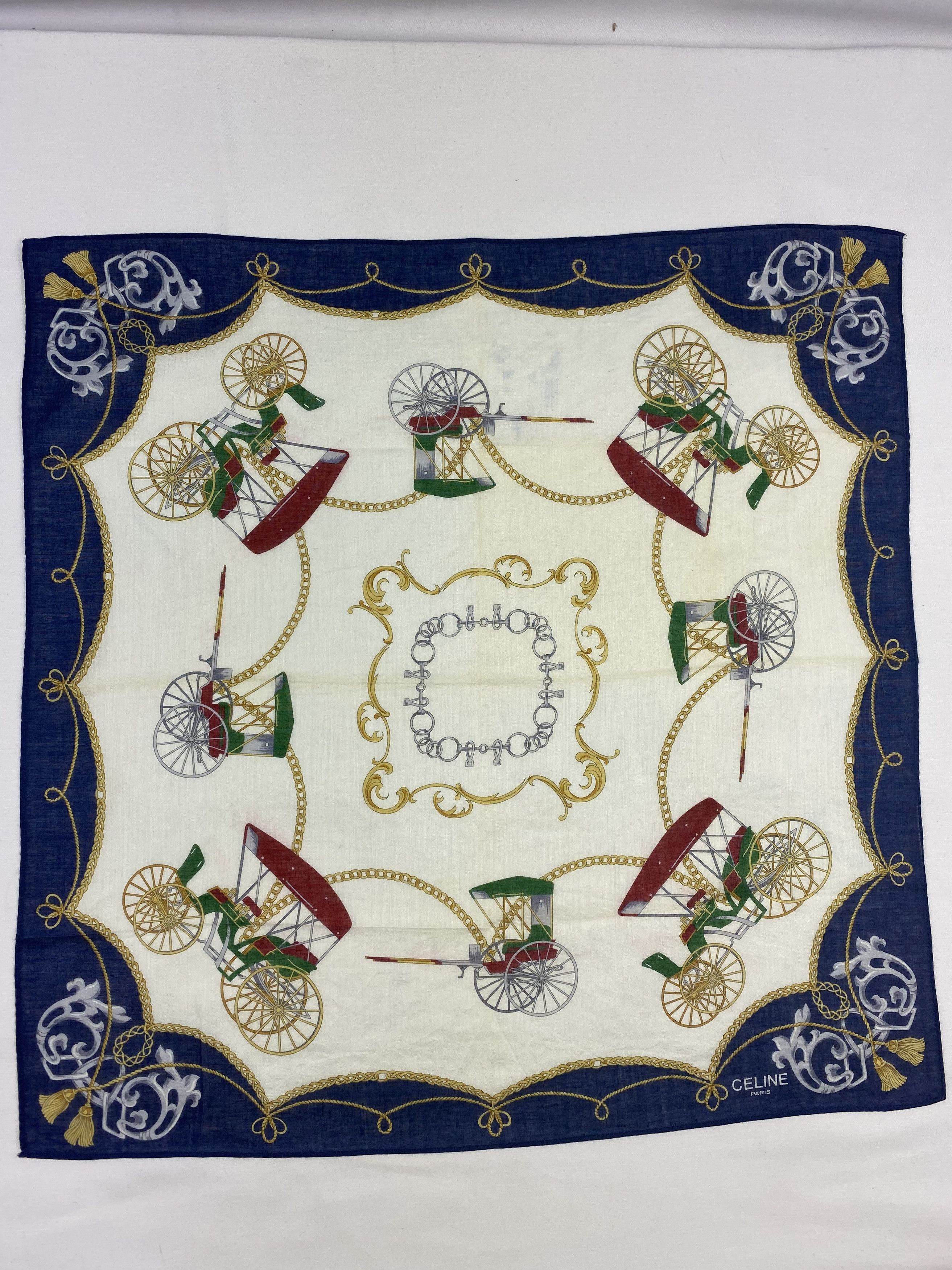 Celine Celine Handkerchief / Bandana / Neckerchief Size ONE SIZE - 3 Thumbnail