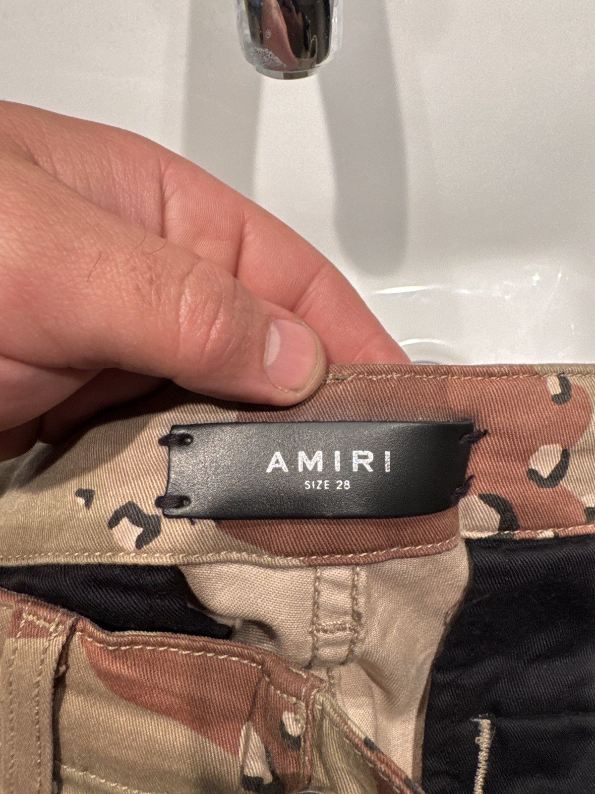 Amiri Amiri Desert Camo Size US 28 / EU 44 - 9 Thumbnail