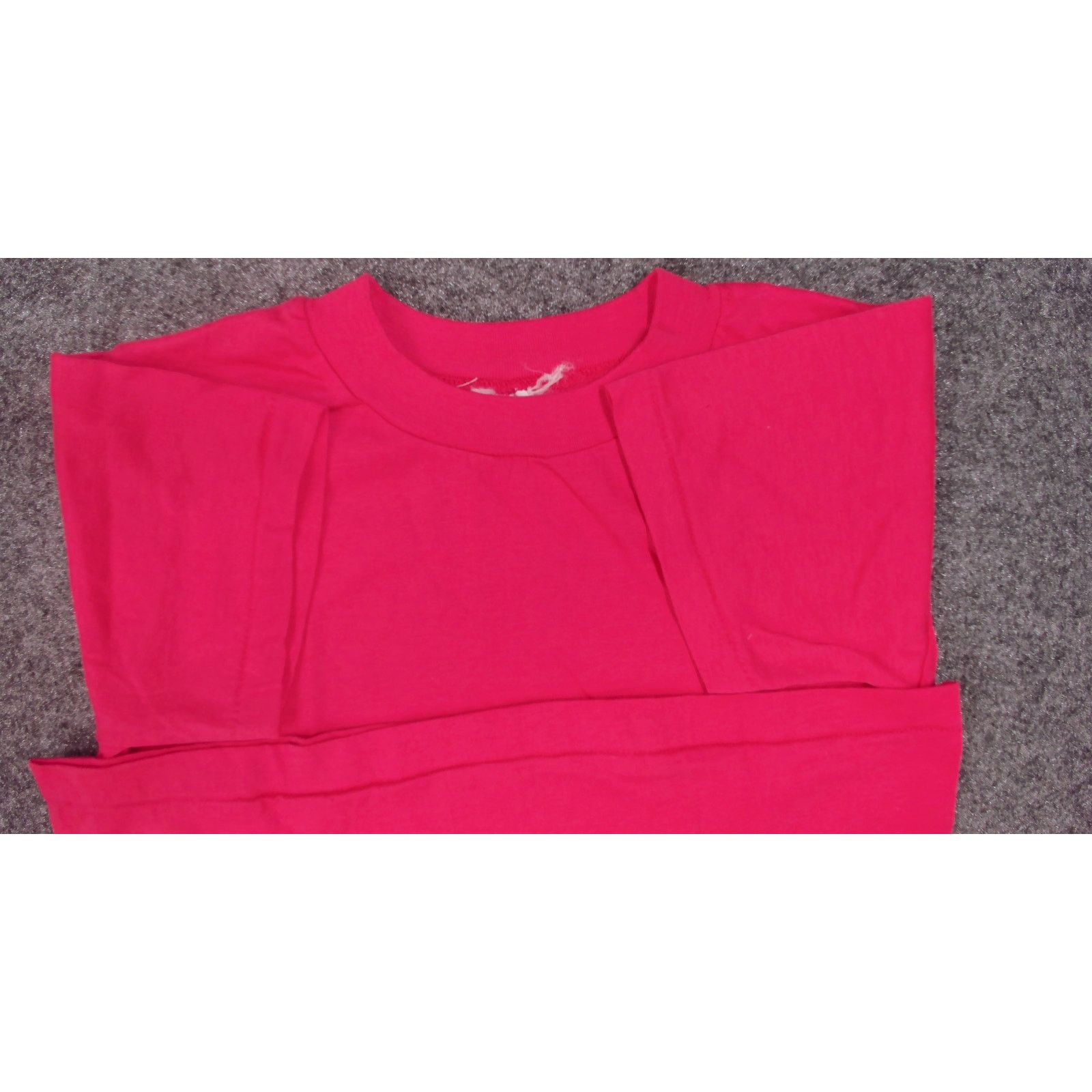 Velva Sheen Vintage 1970s Velva Sheen Single Stitch Blank Tee Muted Pink Size S / US 4 / IT 40 - 5 Thumbnail