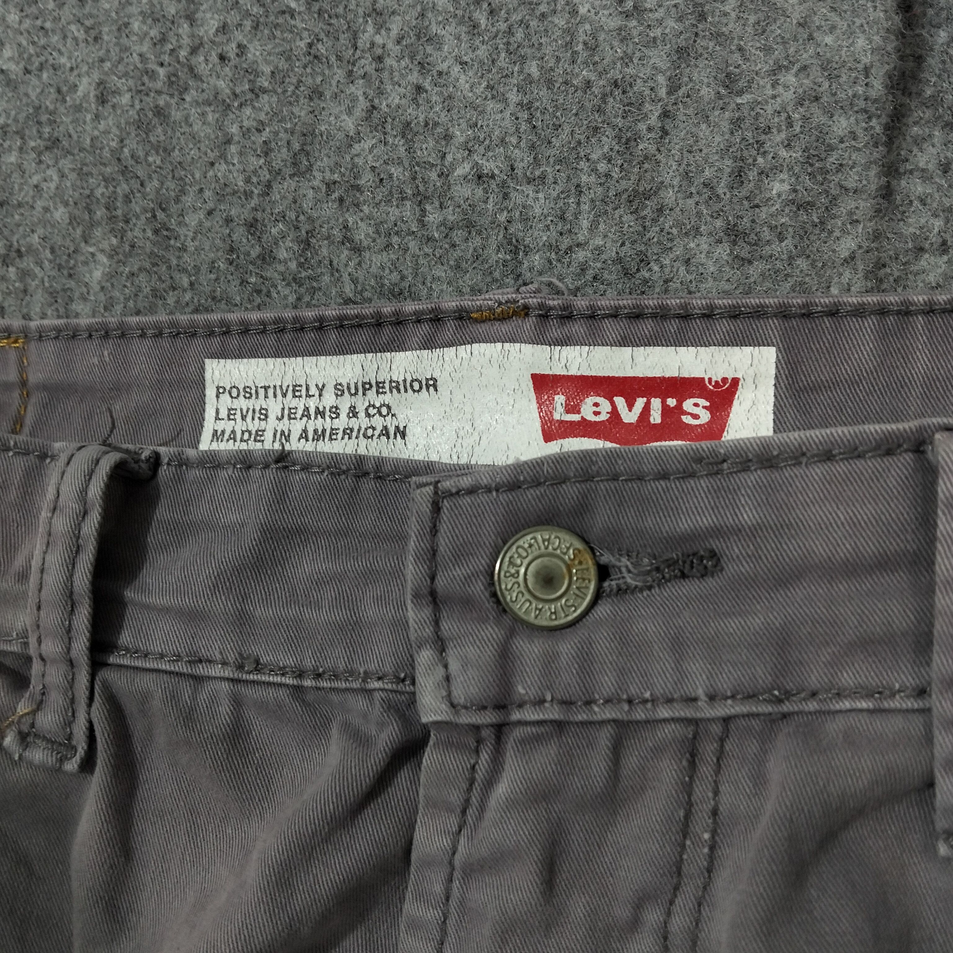 Levi's × Levi's Vintage Clothing × Vintage 🔥 90s Levi's 501 chinos / cotton twill vintage pants 🔥 Size US 32 / EU 48 - 11 Thumbnail