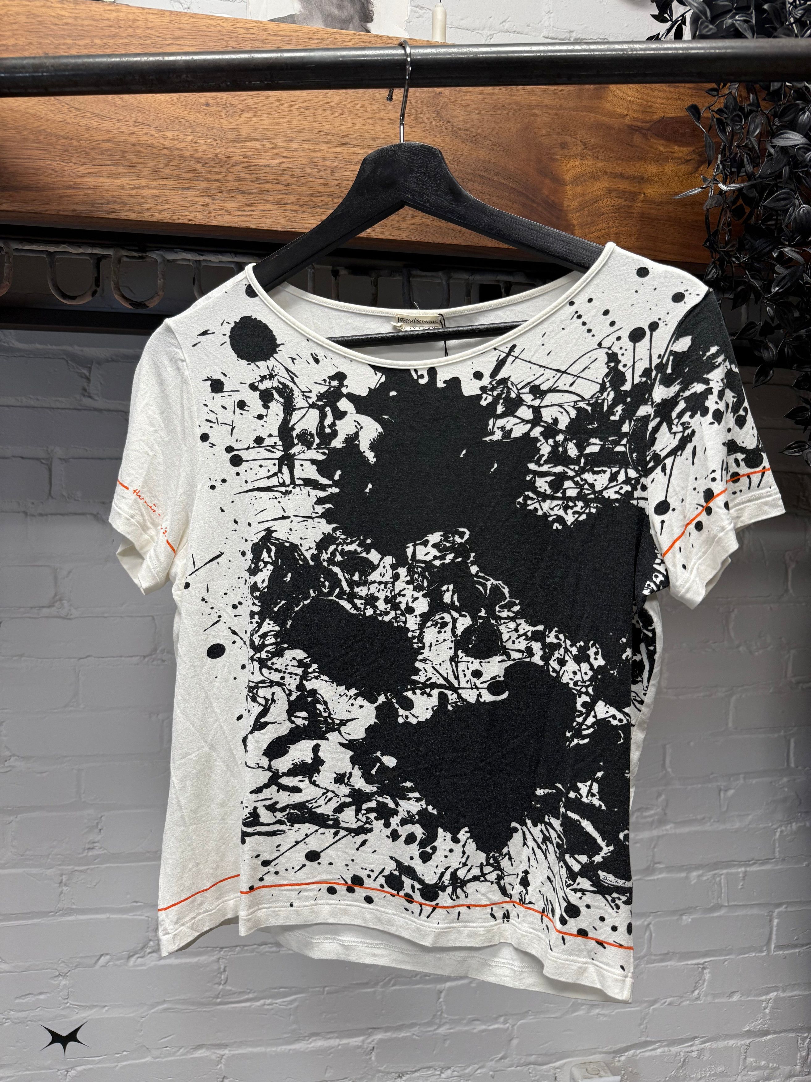 トップス HERMES by Martin Margiela T-shirt Hermes × Maison Margiela Hermès by Maison Margiela monogram T