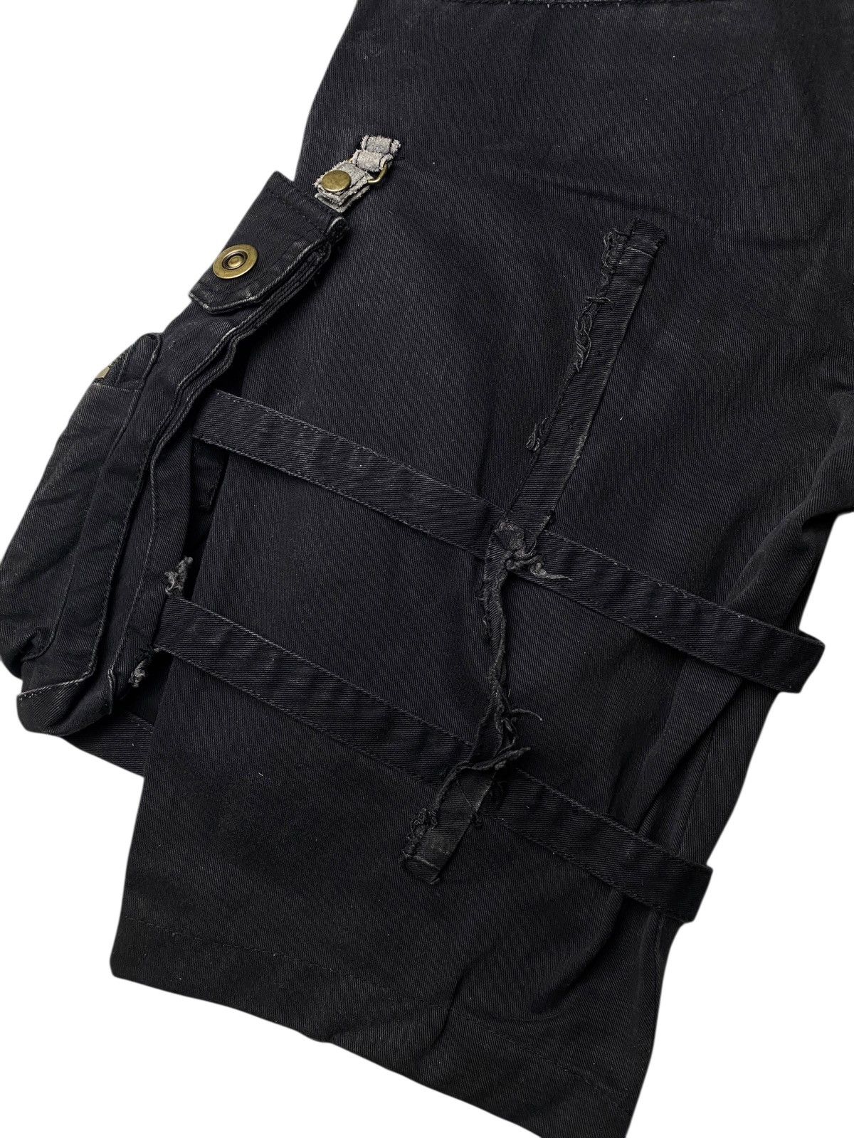 14th Addiction 2000's In The Attic Grunge 3D Gasmask Shorts Size US 29 - 13 Thumbnail