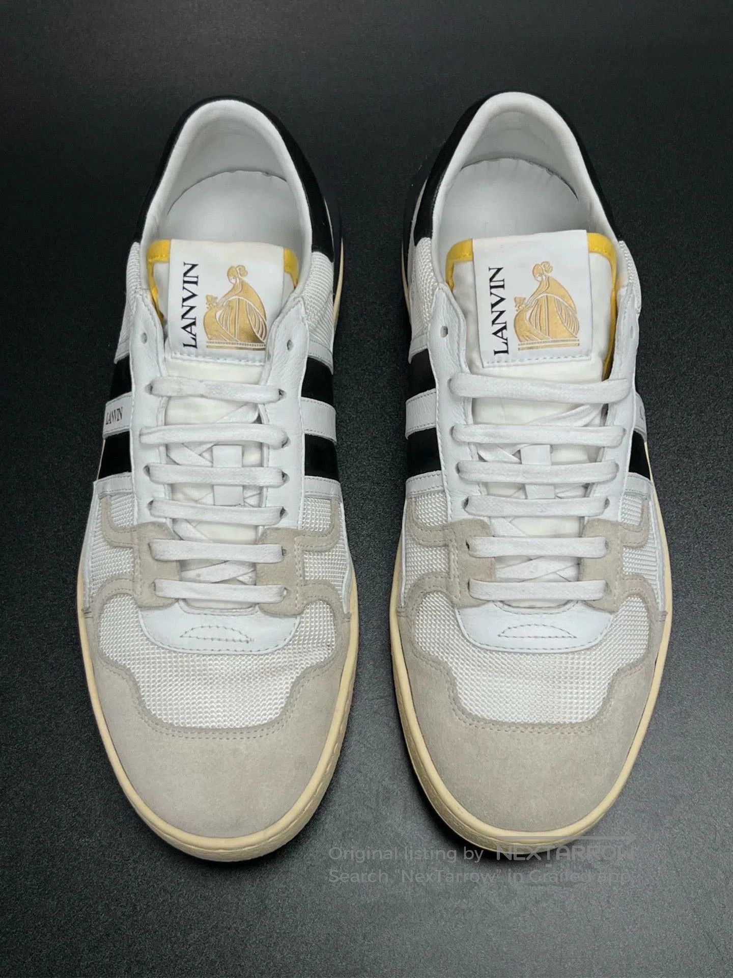 Lanvin lanvin clay black and white sneakers size 42. Size US 9 / EU 42 - 3 Thumbnail
