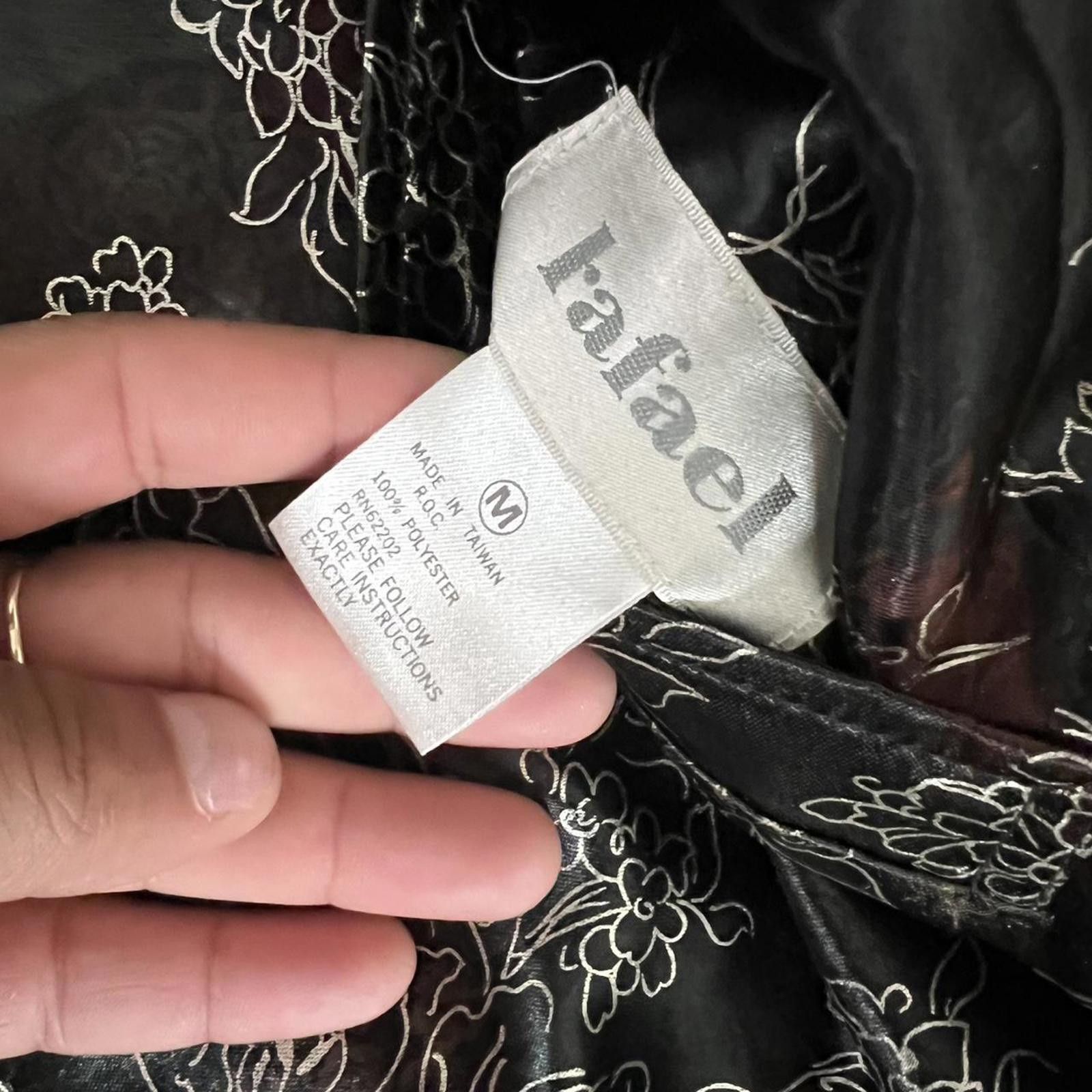 Other Vintage 80s Rafael Floral Reversible Jacket Size M / US 6-8 / IT 42-44 - 8 Thumbnail