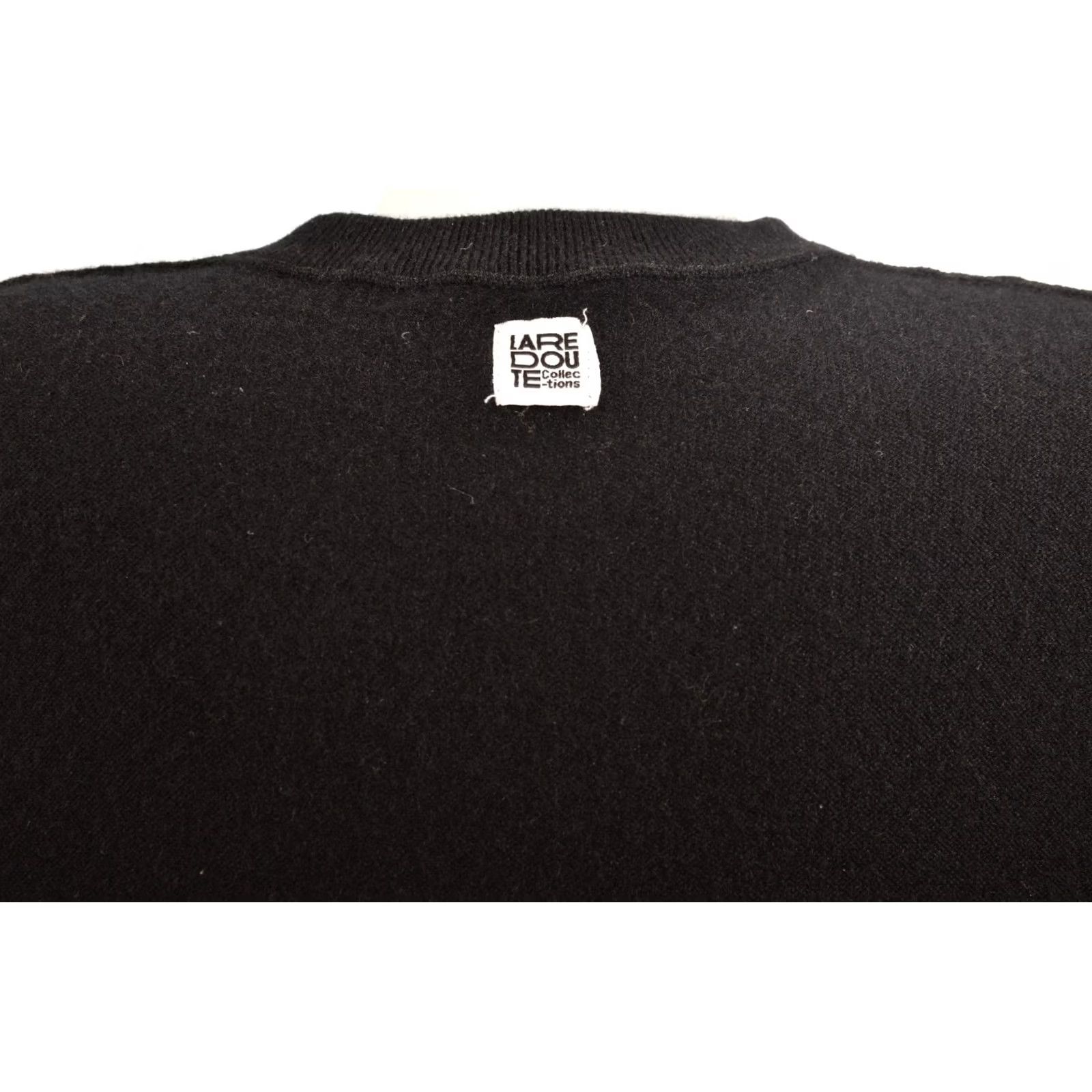 Vintage VINTAGE La Redoute Collections Cashmere Crew Neck Jumper Sweater GMS242 Size L Black Womens Pullover Knitwear 100% Cashmere Size L / US 10 / IT 46 - 5 Thumbnail