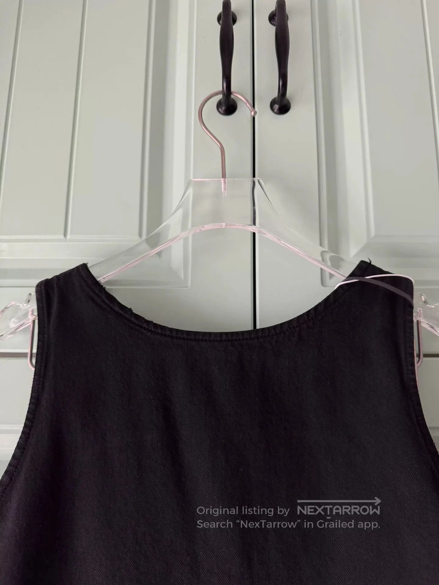 Prada Prada Black Denim Camisole Dress. Size S / US 4 / IT 40 - 9 Thumbnail