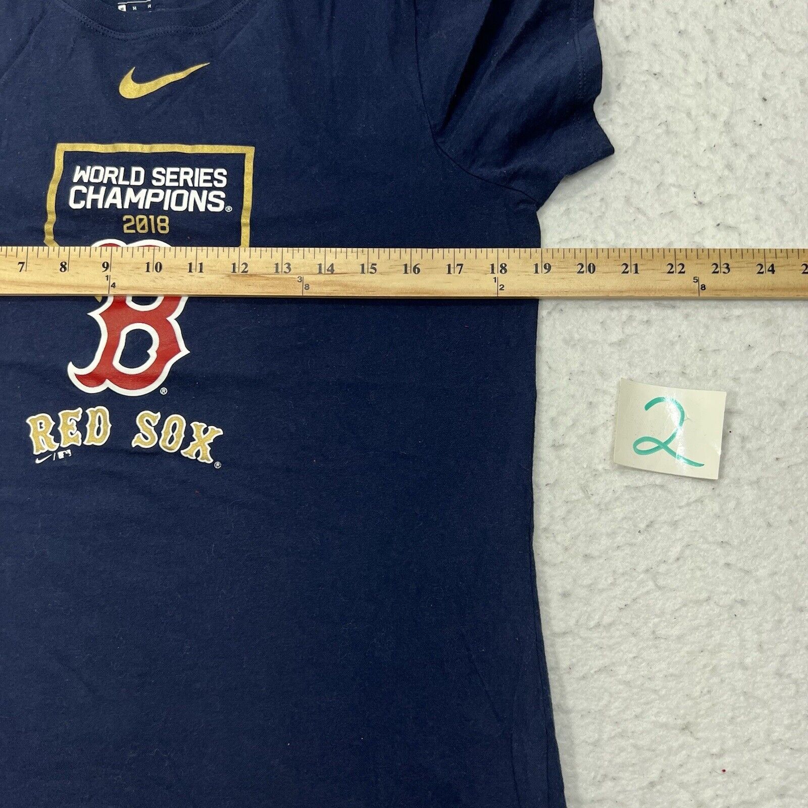 Nike Nike Boston Red Sox Athletic Cut World Series Graphic Tee Size M / US 6-8 / IT 42-44 - 7 Thumbnail