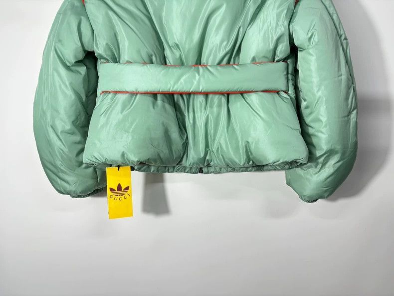 Gucci Gucci x Adidas Mint Green Puffer Jacket-2506 Size US M / EU 48-50 / 2 - 4 Thumbnail
