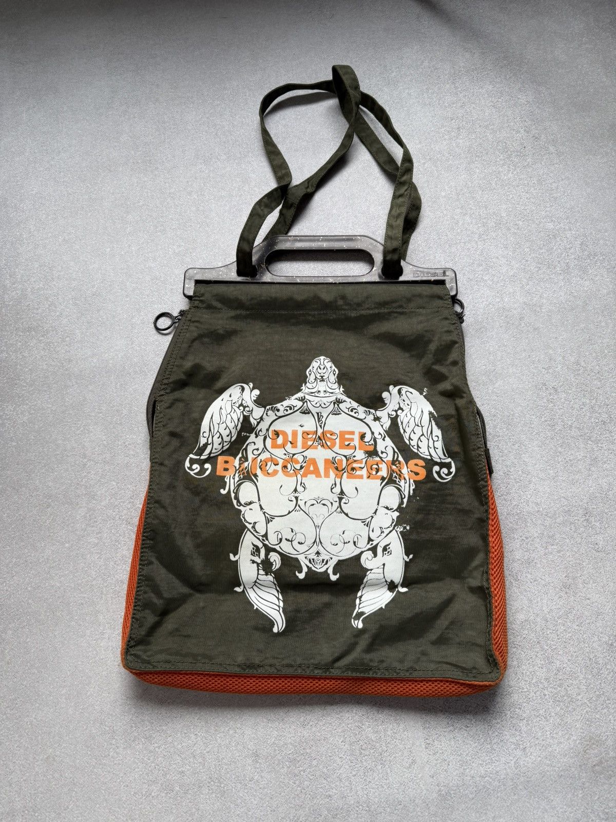 Diesel Rare Diesel Vintage Tote Bag Graphic Print Shopper Bag Y2K Size ONE SIZE - 2 Thumbnail