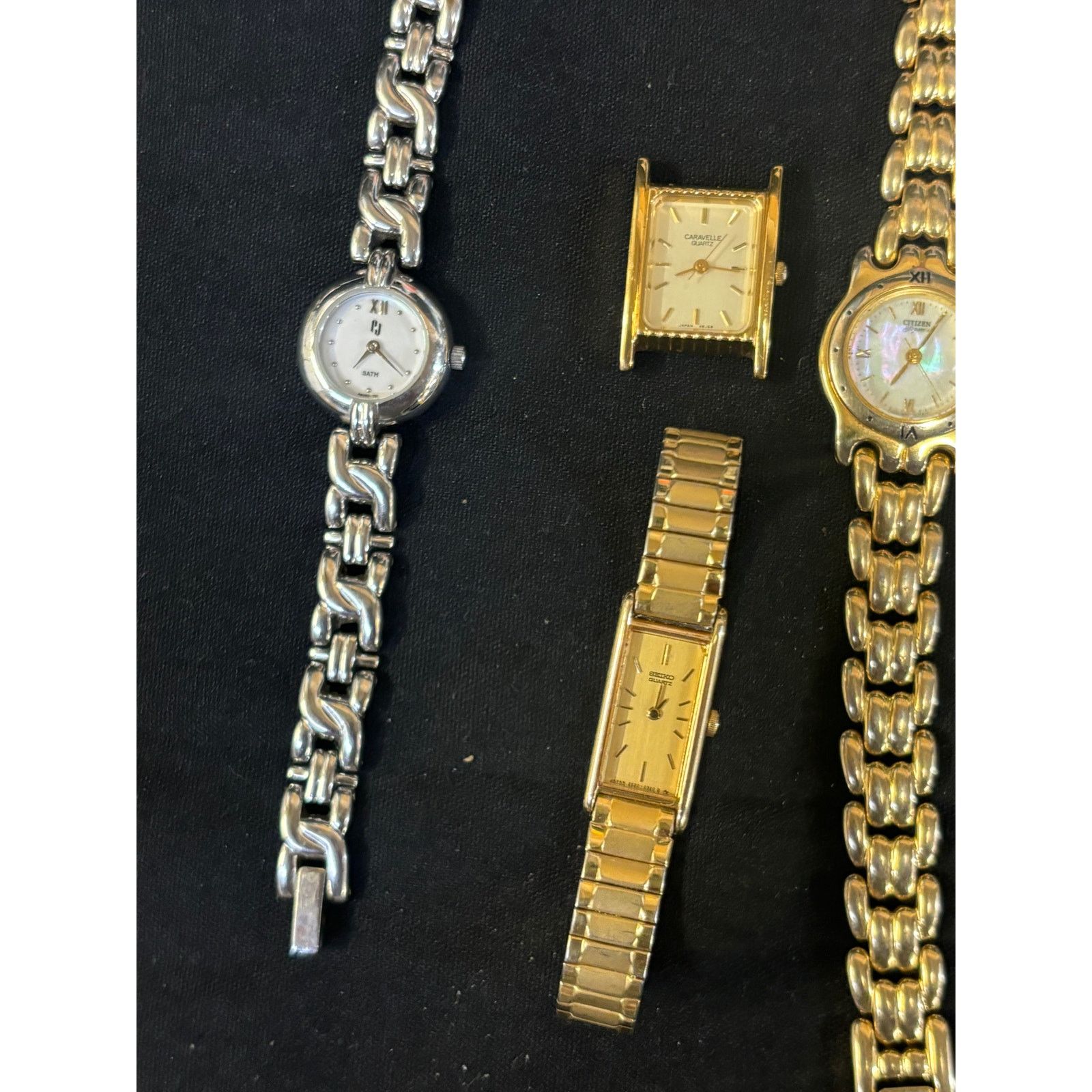 Seiko Watch Lot! 15 Men’s and Women’s Watches! Parts/Repair. Size ONE SIZE - 8 Thumbnail