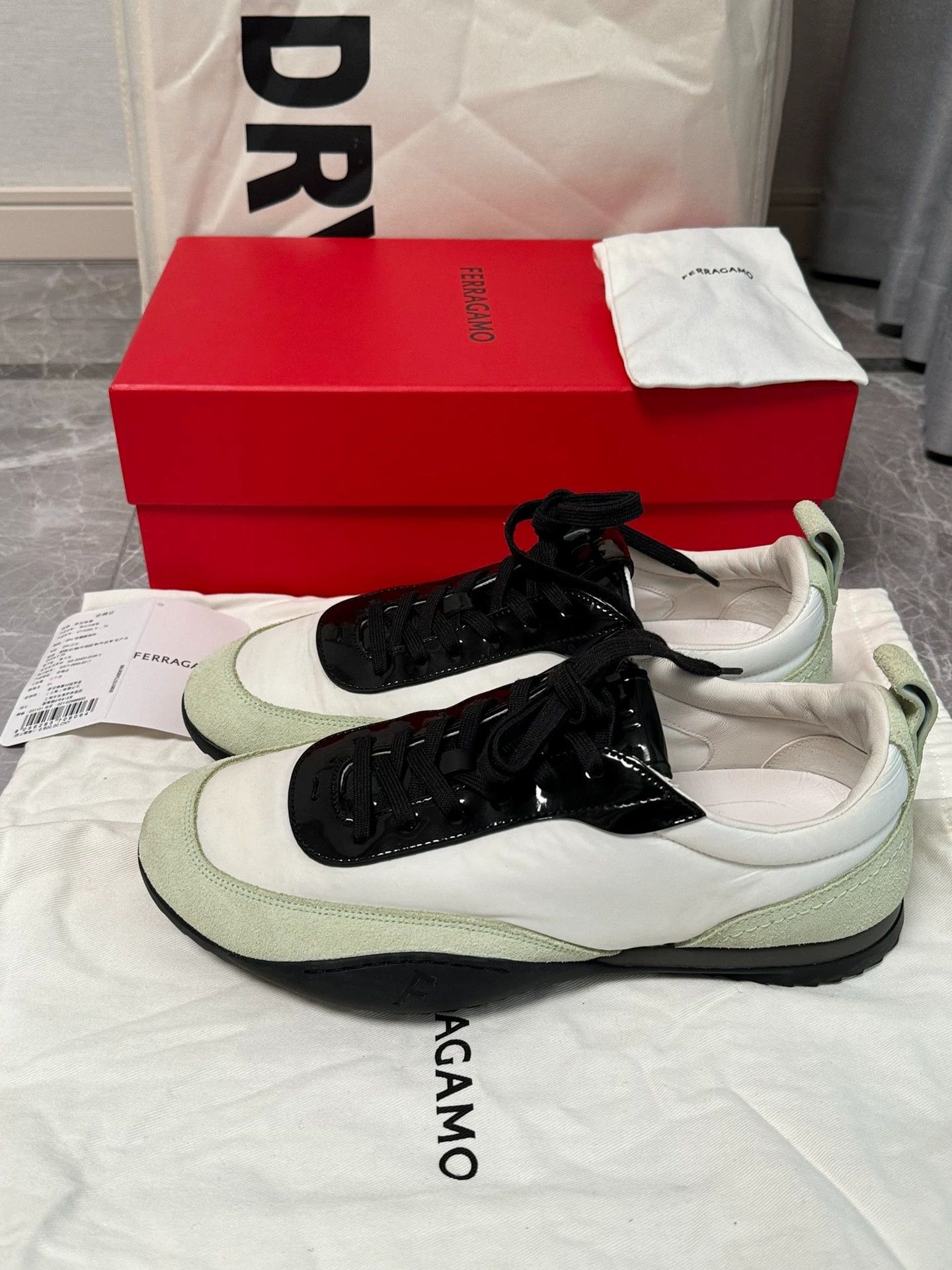 Salvatore Ferragamo Ferragamo men's casual shoes 7.5 US mint green Size US 7.5 / EU 40-41 - 9 Thumbnail