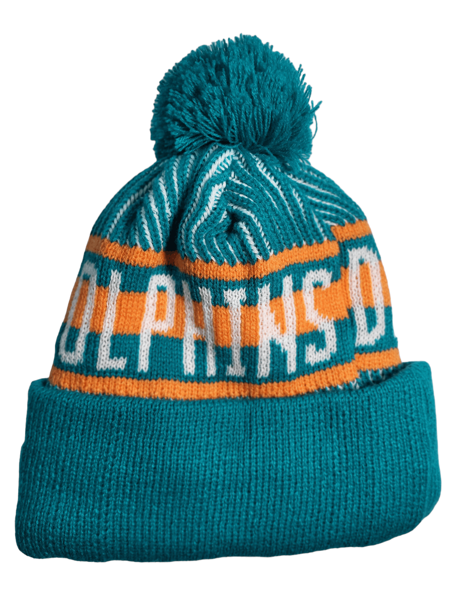 NFL NWT Miami Dolphins Bundle Crewneck Sweatshirt & Beanie MD Size US M / EU 48-50 / 2 - 8 Thumbnail