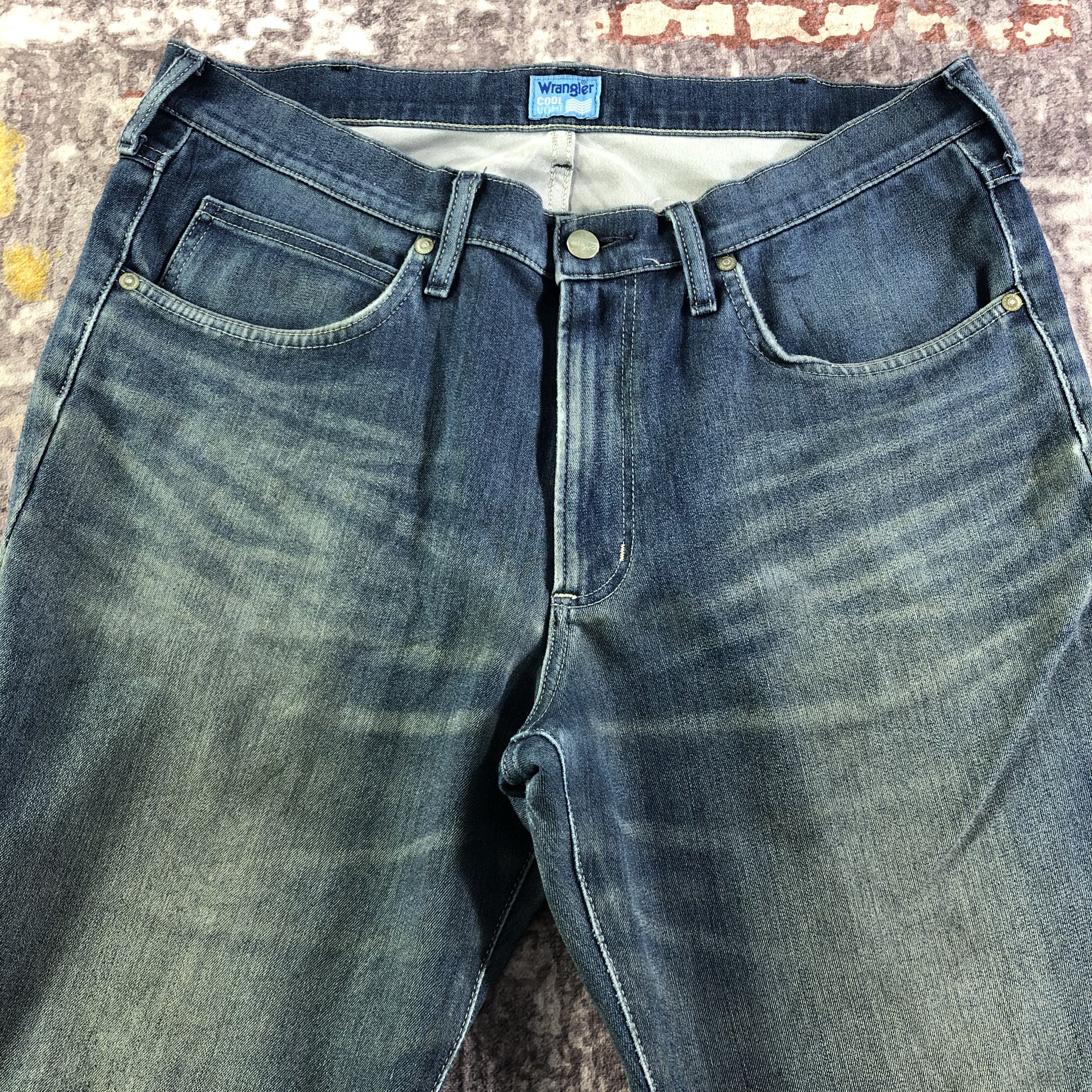 Vintage × Wrangler Vintage Blue Wash Wrangler Jeans-JM3232 Size US 37 - 3 Thumbnail