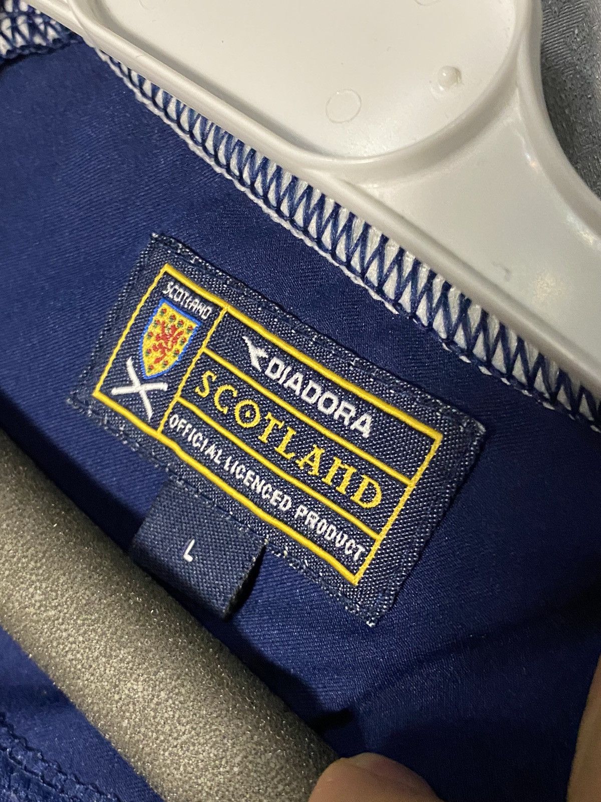 Diadora × Vintage Vintage Diadora Scotland Soccer Jersey National Team Shirt Size US L / EU 52-54 / 3 - 2 Thumbnail