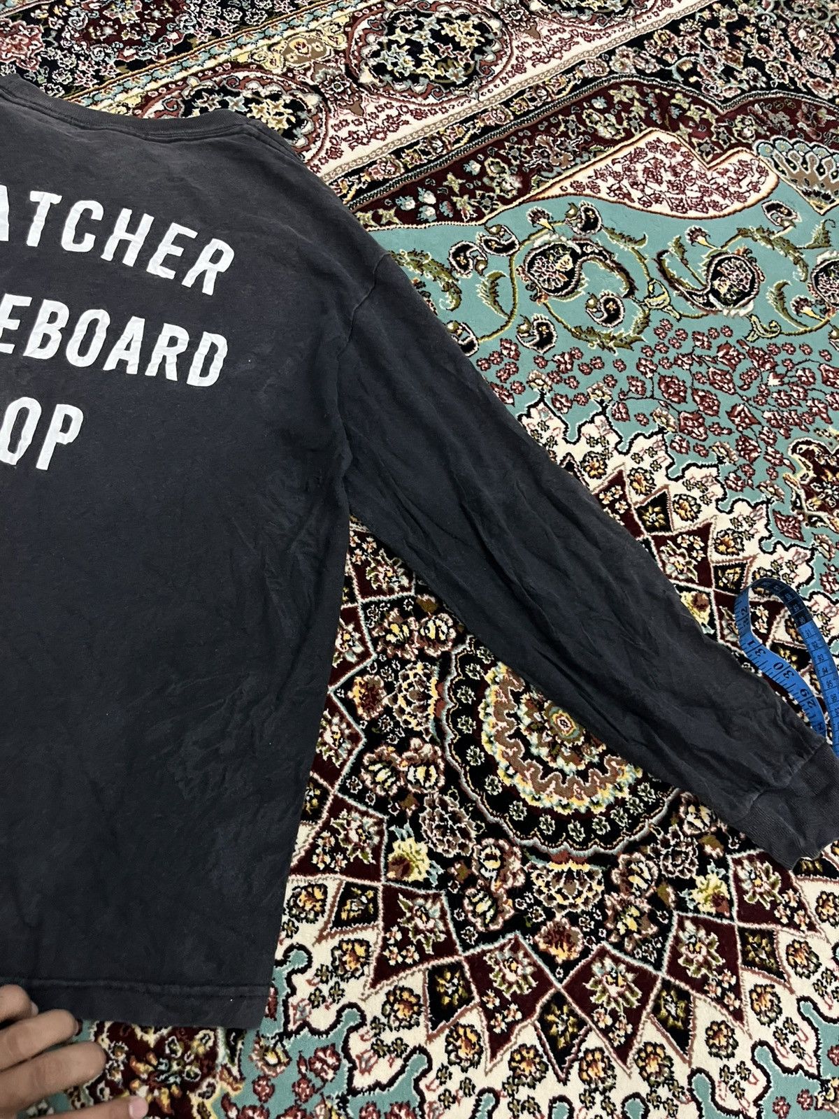 Hook-Ups 💥Vintage y2k WATCHER skateboards shop faded tee Size US M / EU 48-50 / 2 - 6 Thumbnail