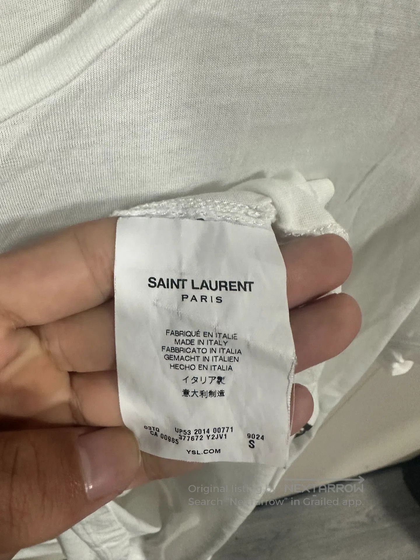 Hedi Slimane Saint Laurent 14SS Bruce Conner T. Size US S / EU 44-46 / 1 - 4 Thumbnail