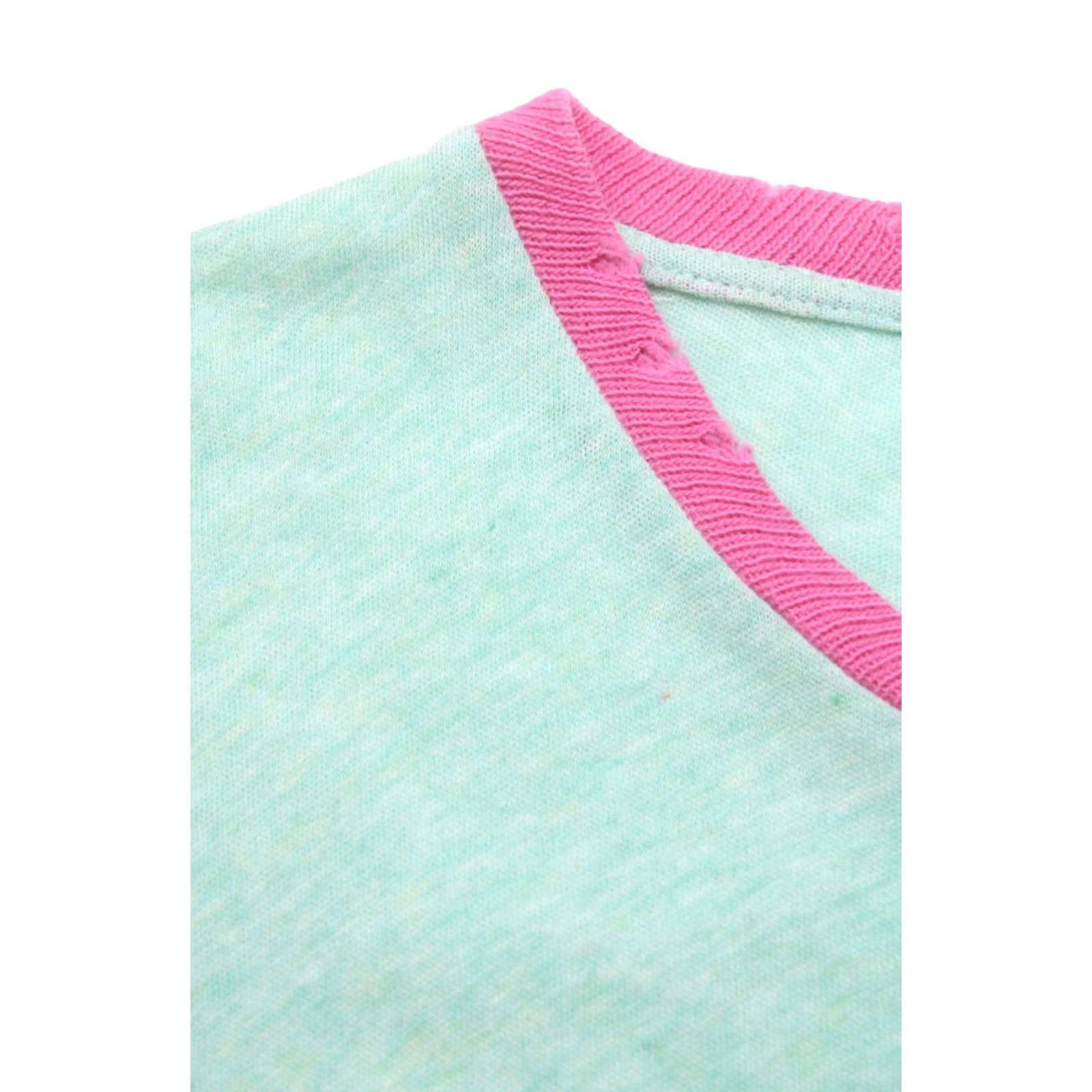 Diesel DIESEL T-Shirt Mens SMALL Oversized Stretchy Pullover Melange Pattern Shirt Regular Green Melange Pattern Logo Size US S / EU 44-46 / 1 - 6 Thumbnail