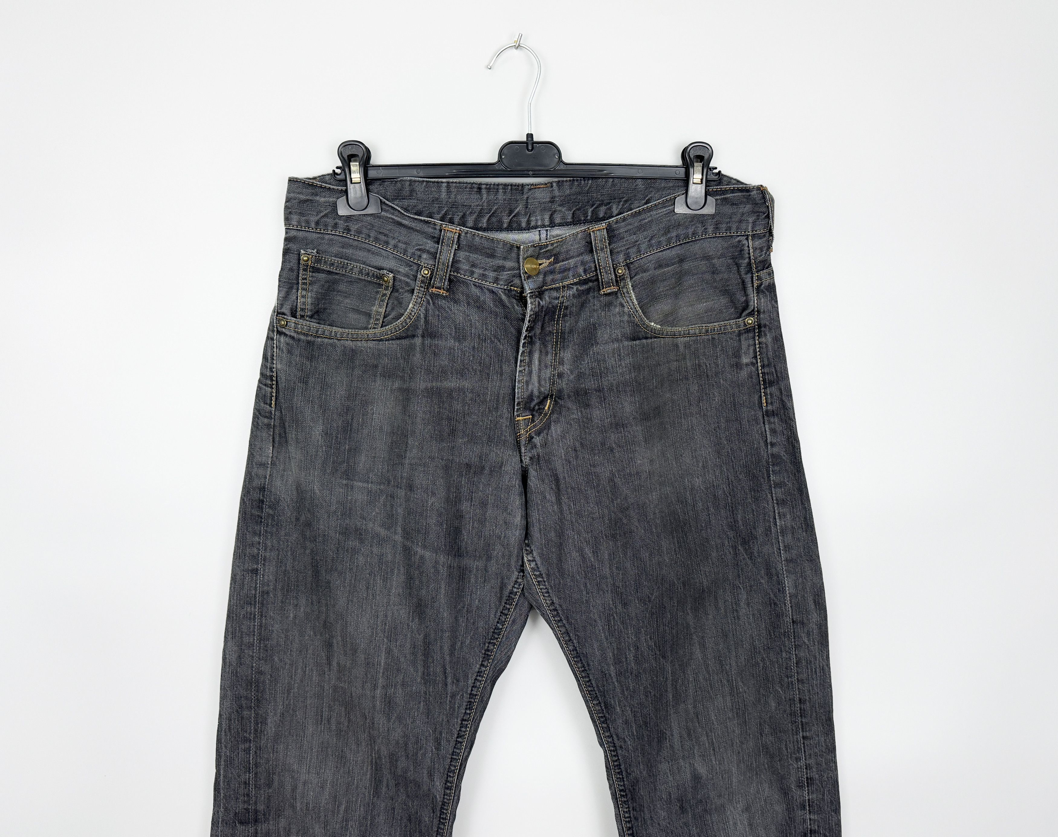 Carhartt CARHARTT Bronco Denim Pant Vintage Leather Patch W32 L34 Size US 32 / EU 48 - 6 Thumbnail
