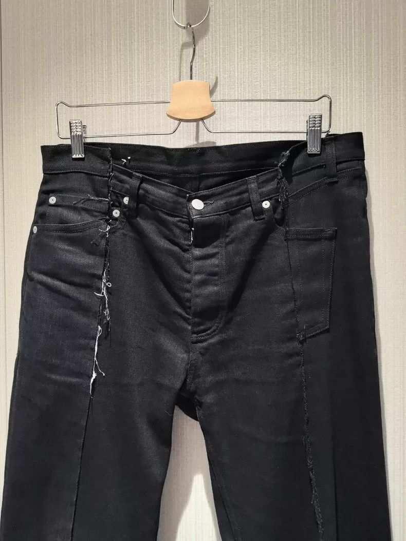Maison Margiela Black stitching jeans 2502-Nextarrow