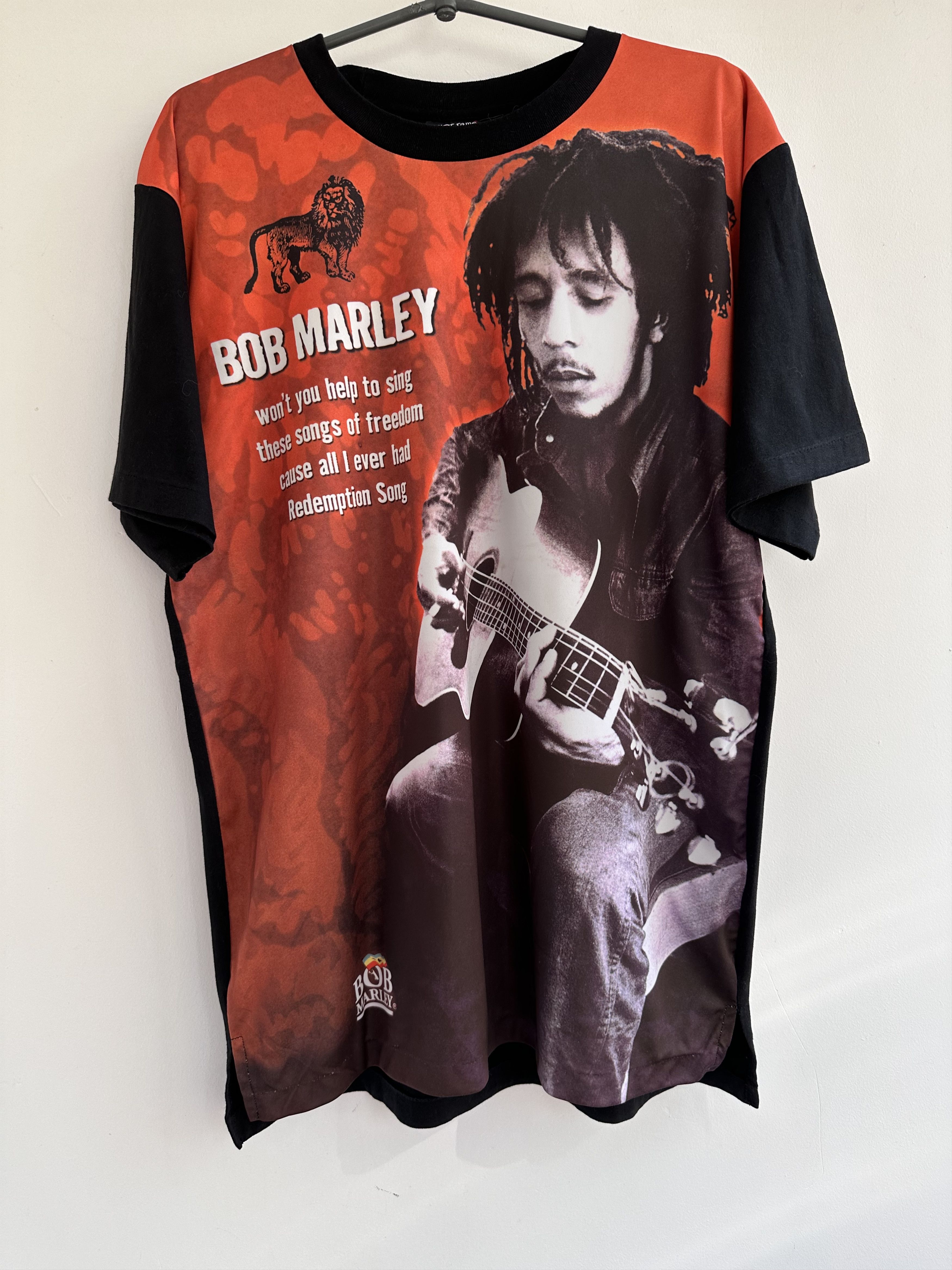 Bob Marley × Vintage Bob Marley Vintage t shirt Size US L / EU 52-54 / 3 - 1 Thumbnail
