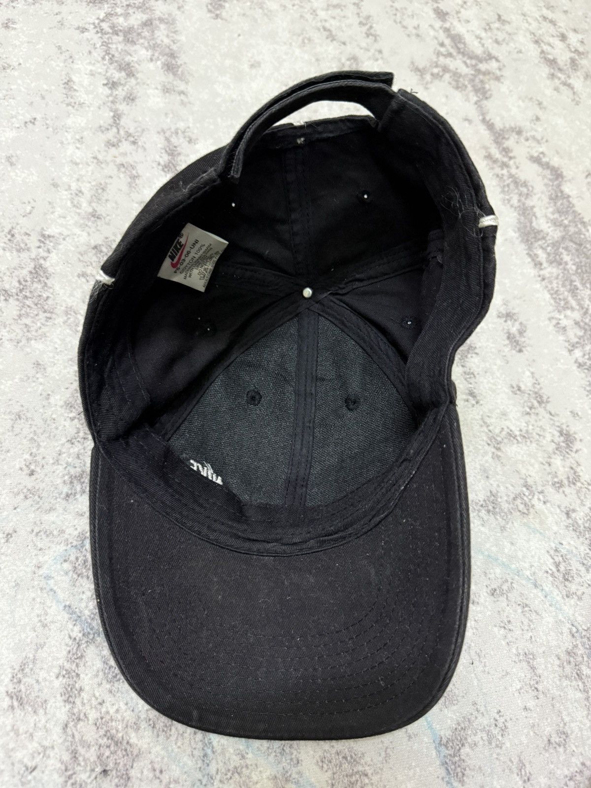 Nike Vintage 90s Nike Wafle Velcro Adjustable Cap Size ONE SIZE - 8 Thumbnail
