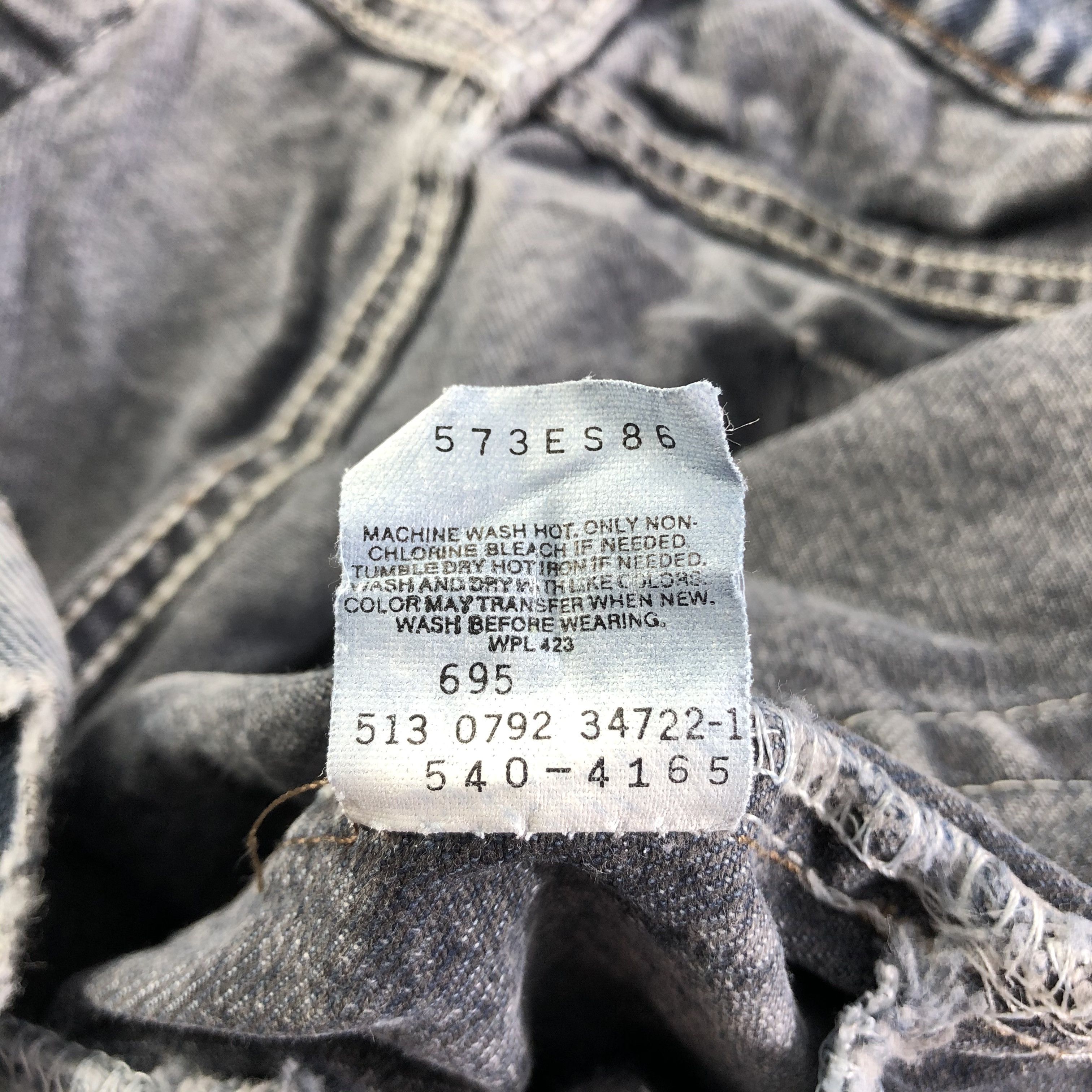 Levi's 90s Vintage Levis 540 Jeans-J4164 Size US 39 - 11 Thumbnail