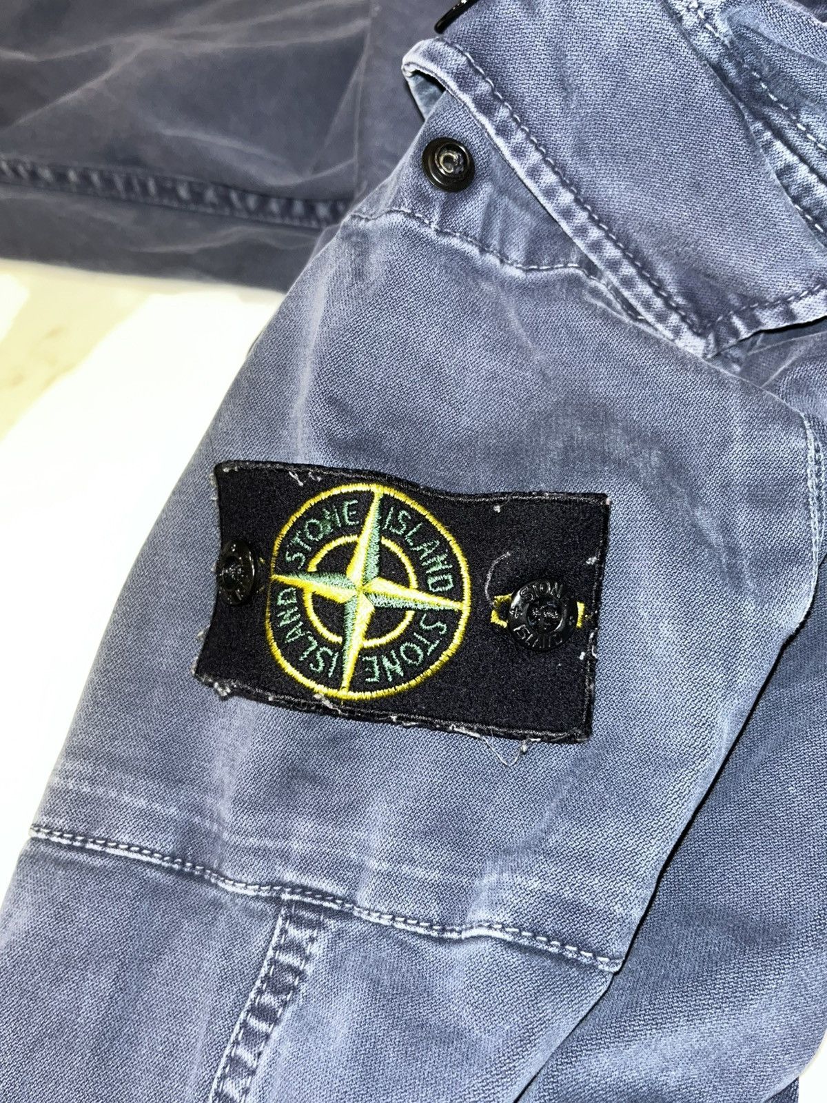 Stone Island Stone Island Type SL Navy Blue Cargo Trousers Size US 31 - 5 Thumbnail
