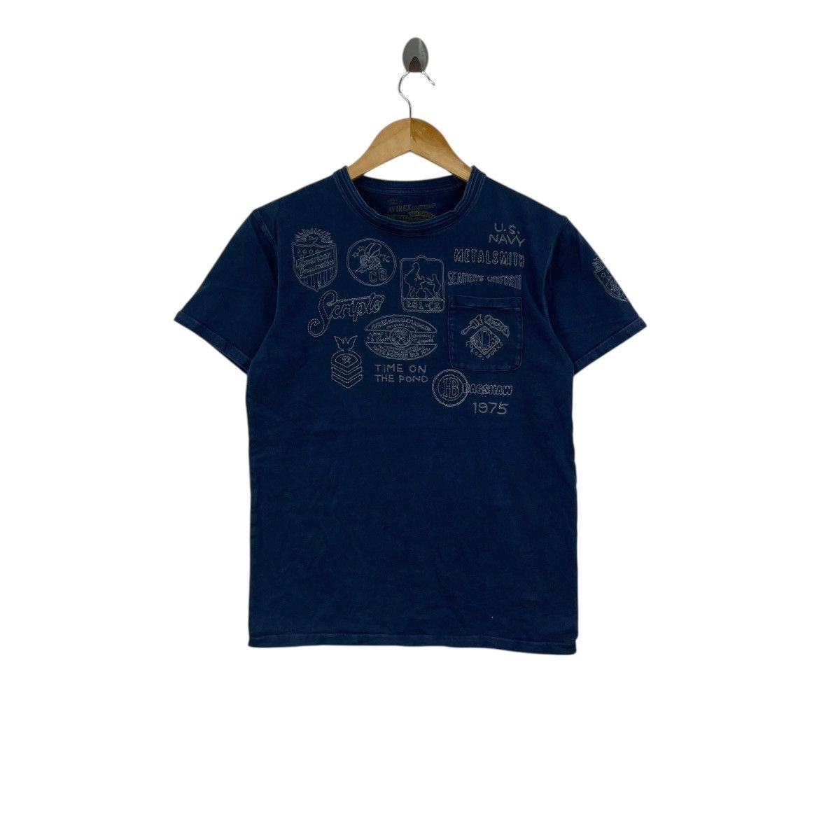 Avirex Avirex U.S Navy Union Made Tee Shirt Size US M / EU 48-50 / 2 - 1 Thumbnail