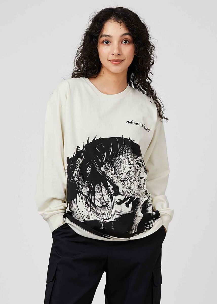 Anime Fullmetal Alchemist X Graniph Long Sleeve Shirt Size US L / EU 52-54 / 3 - 21 Thumbnail