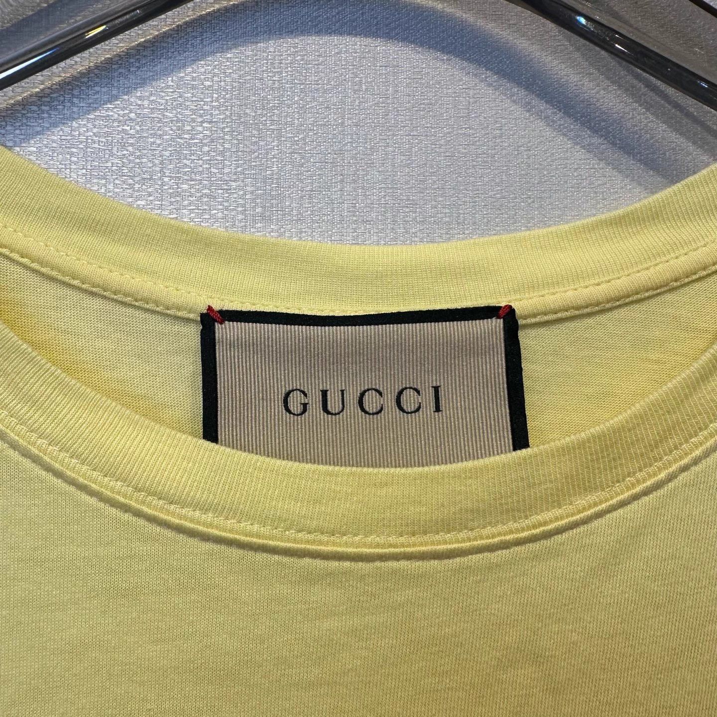 Gucci Gucci Banana Cat Yellow Short Sleeve Tee XS 99 New Size US XS / EU 42 / 0 - 2 Thumbnail
