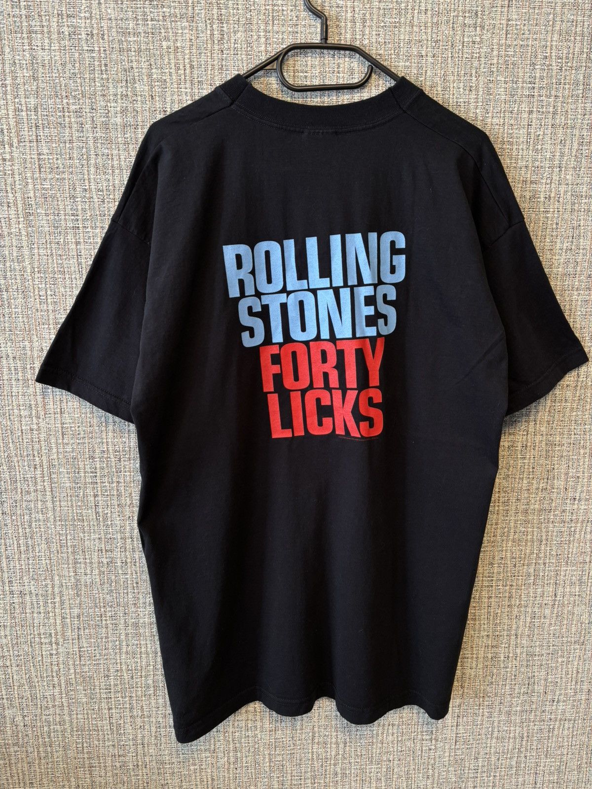 Band Tees Rolling Stones Forty Licks Black T-Shirt XL 2002 Size US XL / EU 56 / 4 - 6 Thumbnail