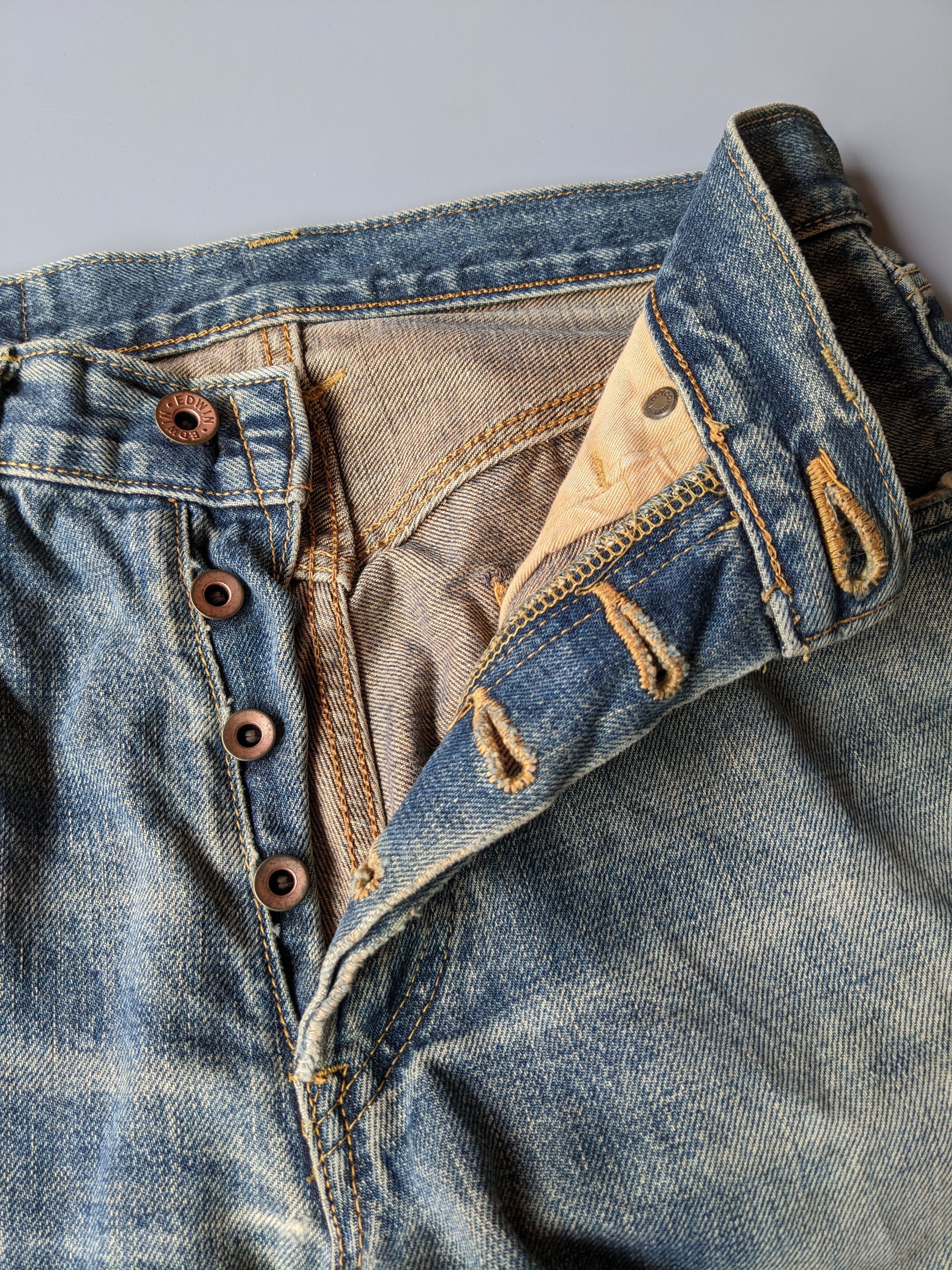 Edwin Vintage EDWIN Lot 4505 selvedge jeans Size US 29 - 6 Thumbnail