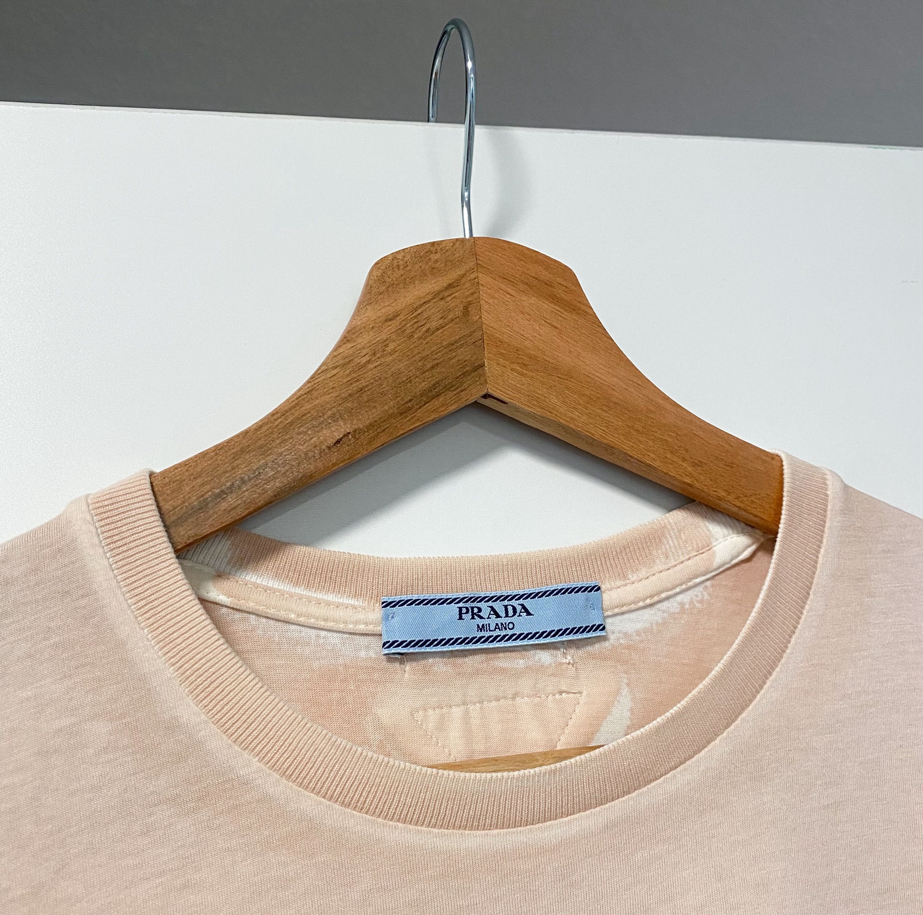 Prada Prada Milano Tie Dye Print Logo Tee / T Shirt Size S / US 4 / IT 40 - 2 Thumbnail