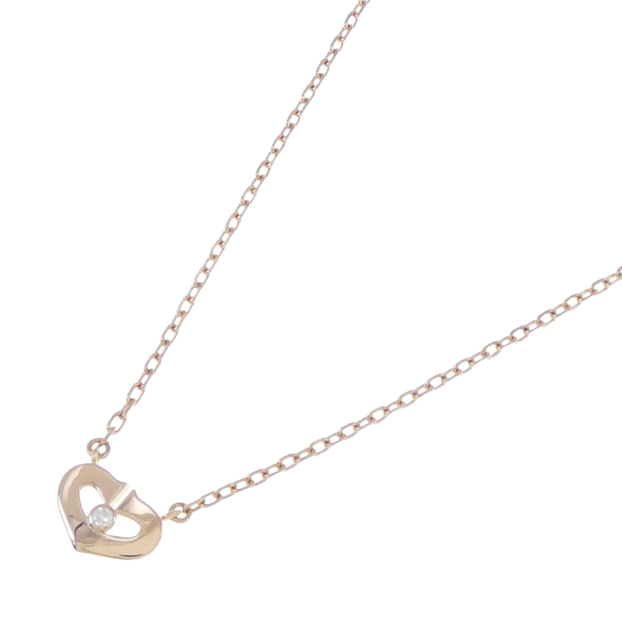 Cartier Cartier C heart necklace Size ONE SIZE - 1 Thumbnail
