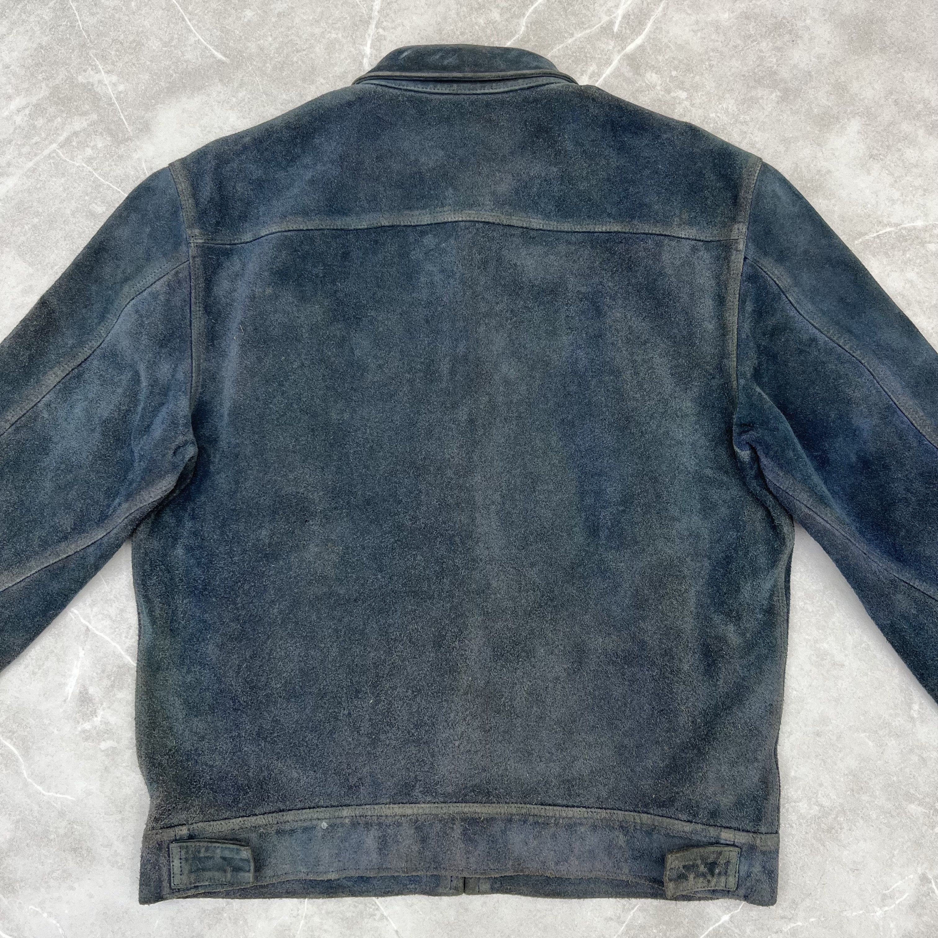 Other Roughout Cow Suede Western Leather Jacket Vintage Streetwear Size US M / EU 48-50 / 2 - 4 Thumbnail