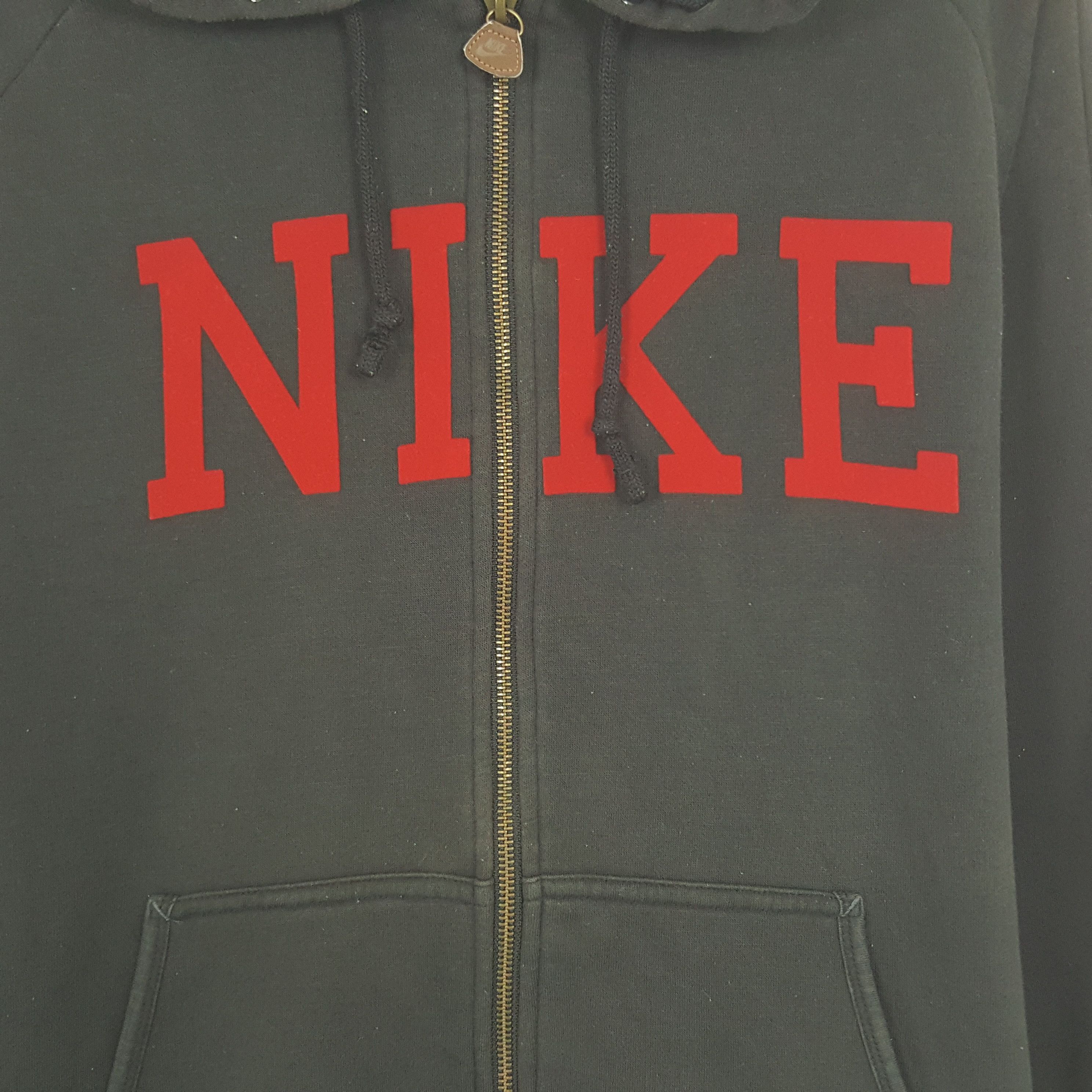 Vintage Nike Patch Zipper Jacket Hoodies