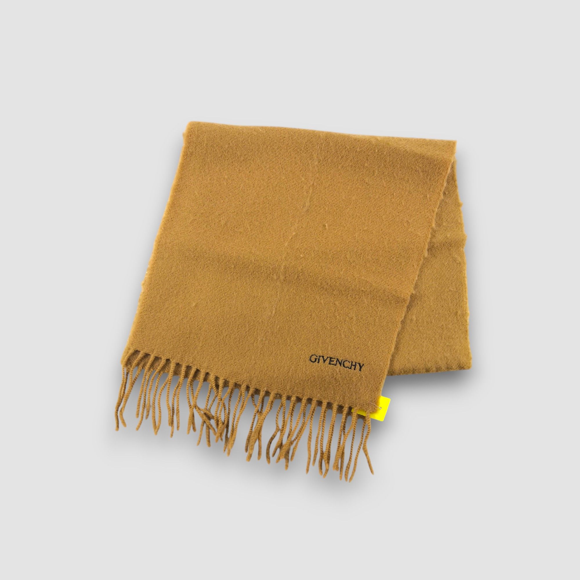 Japanese Brand Vintage Givenchy Scarf Wool Cashmere Scarves Size ONE SIZE - 4 Thumbnail