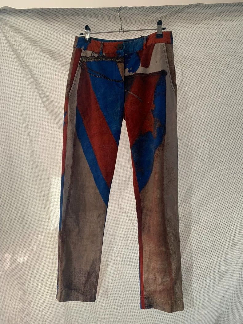 Vivienne Westwood Vivienne Westwood Oil painting series trousers Size 27" / US 4 / IT 40 - 1 Thumbnail