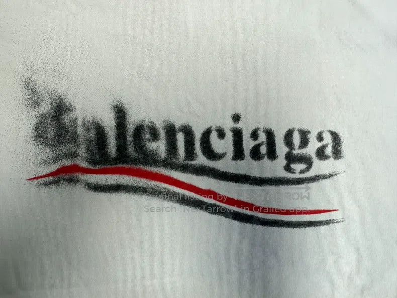Balenciaga Balenciaga Letter Printed Short Sleeve Crewneck T-Shirt Size US S / EU 44-46 / 1 - 3 Thumbnail