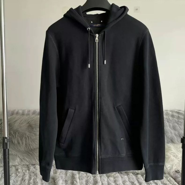 Louis Vuitton Louis Vuitton Navy small logo zip hoodie Size US M / EU 48-50 / 2 - 1 Thumbnail